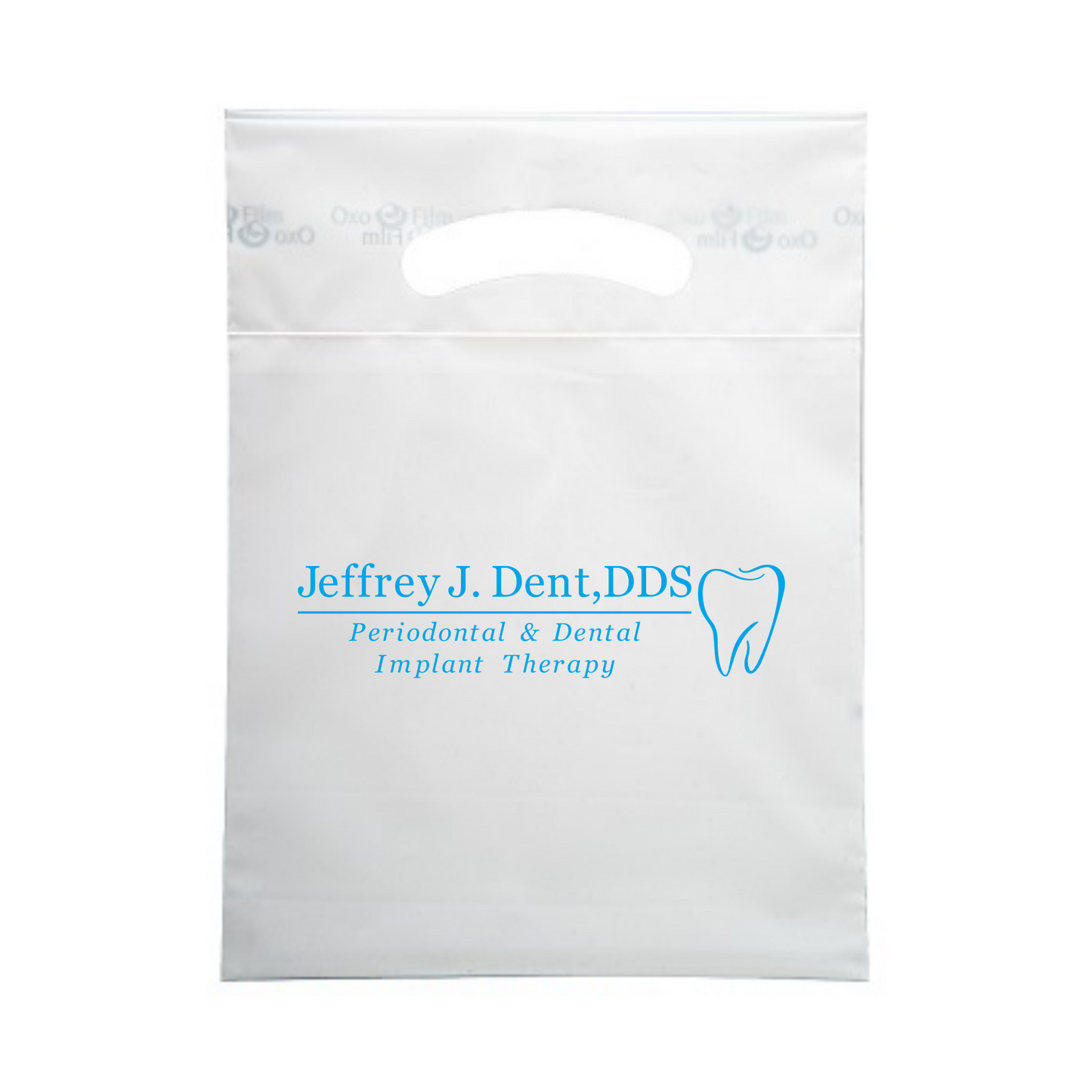 GA Frosted Reusable Die Cut Bag