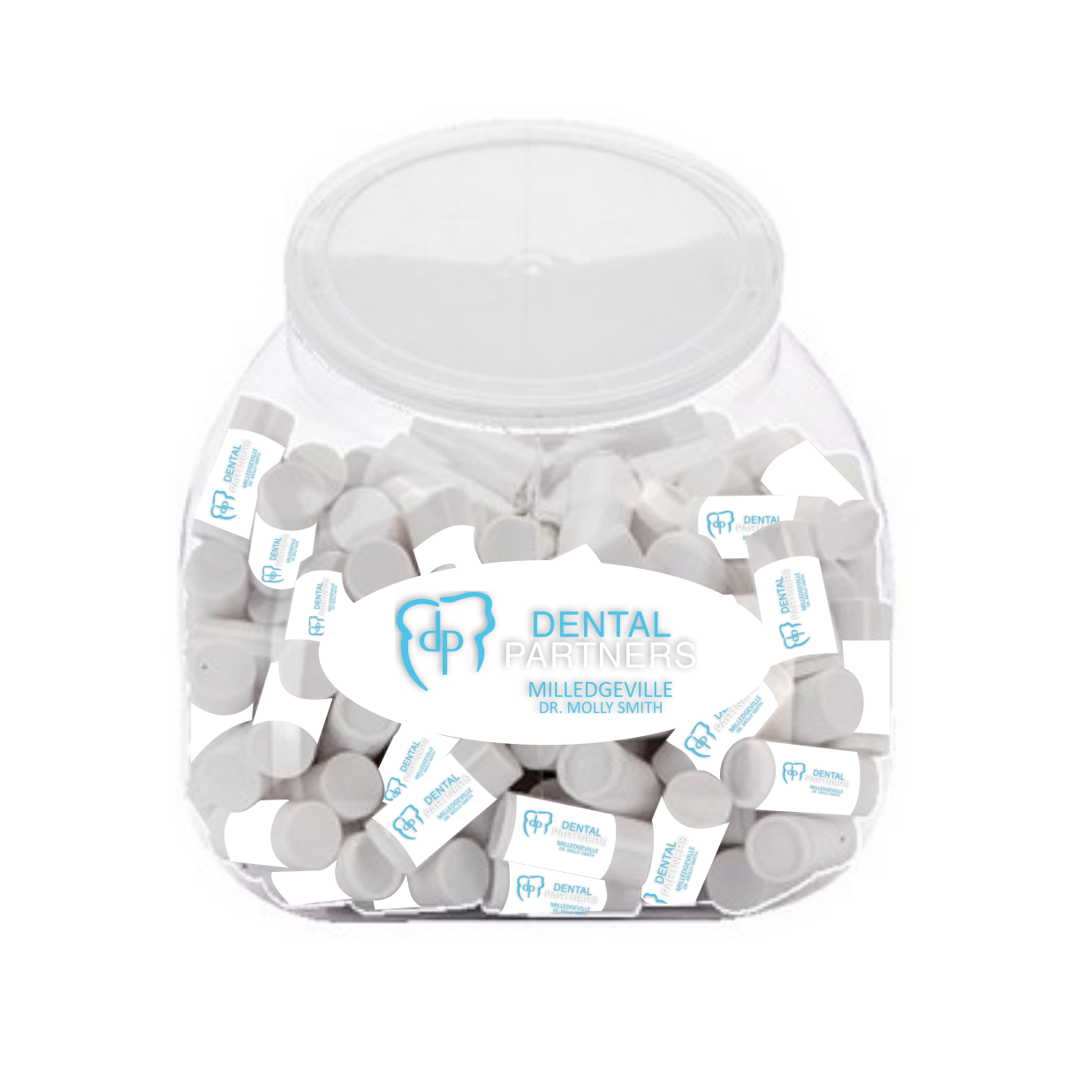 GA 200 Natural Lip Moisturizes in Mini Tubes with Tub Display