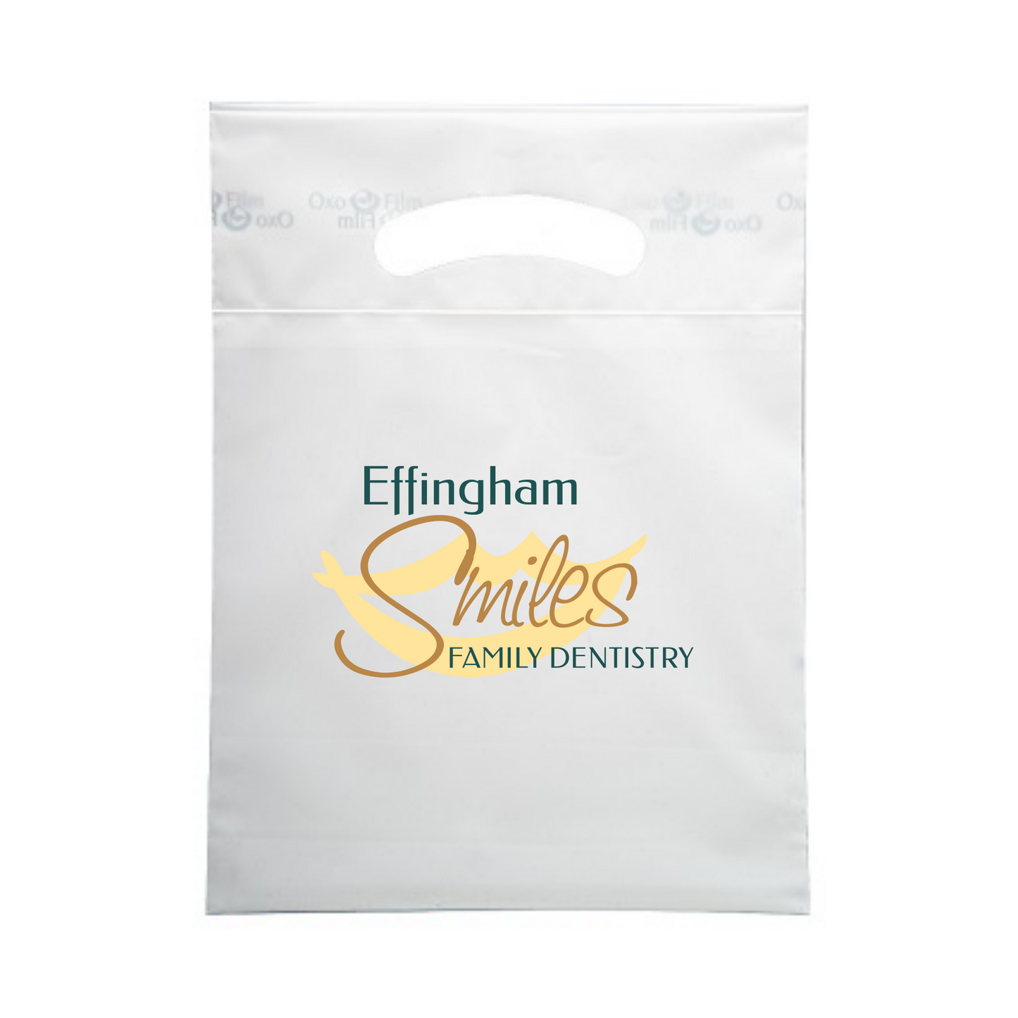 GA Frosted Reusable Die Cut Bag