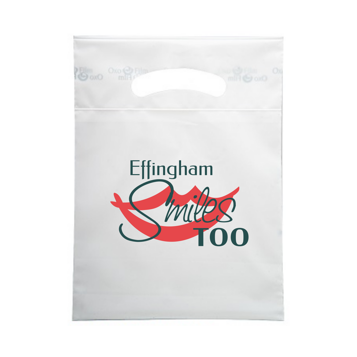 GA Frosted Reusable Die Cut Bag