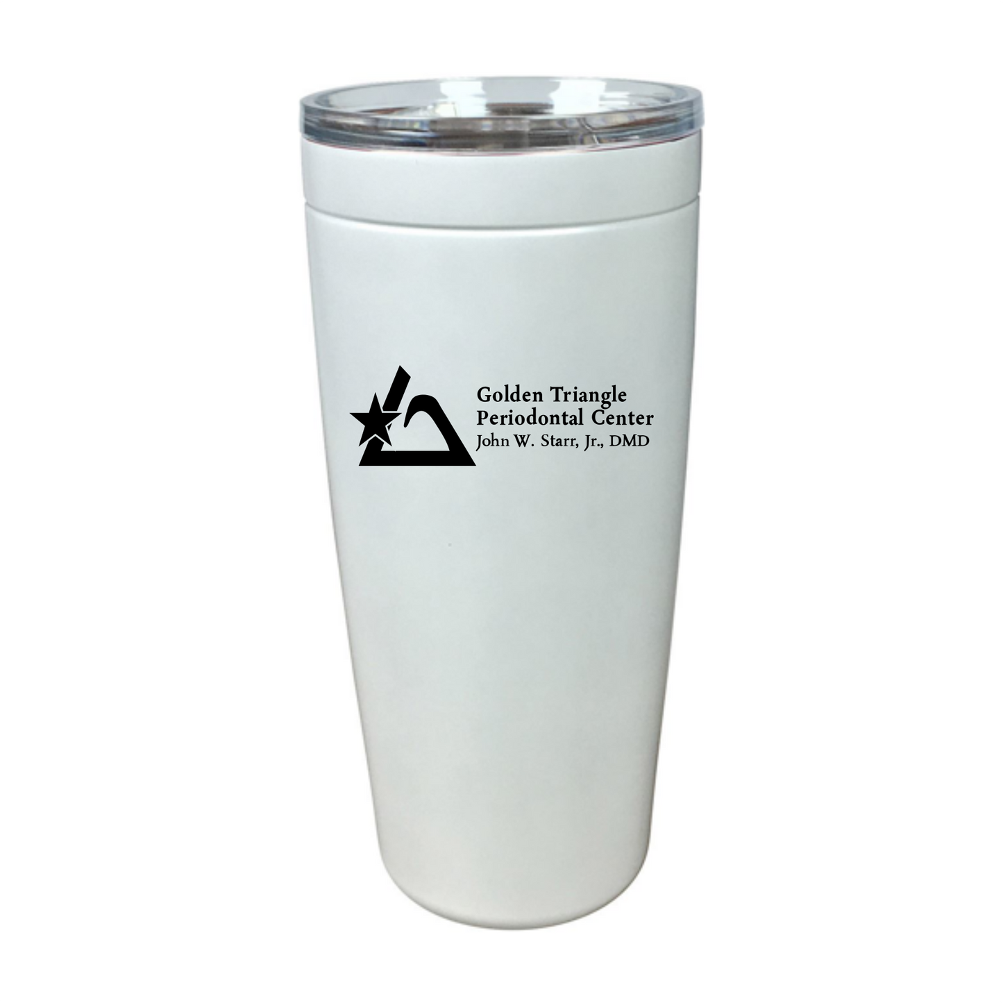 GOLDEN TRIANGLE PERIO 20 Oz Viking Nova Tumbler - White