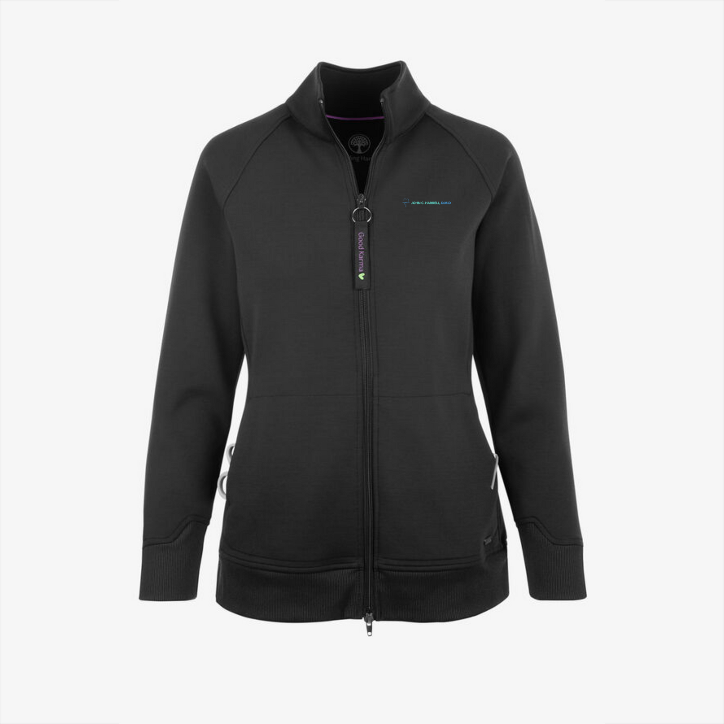 HARRELL Healing Hands Women's Karma Scrub Jacket