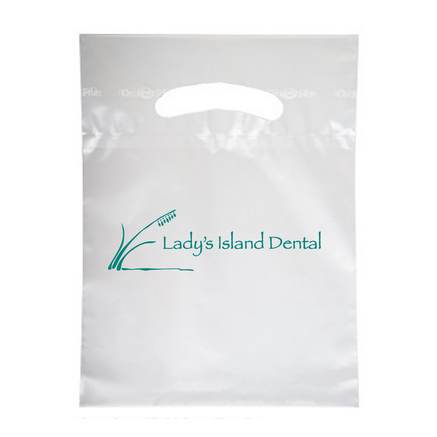 SC Frosted Reusable Die Cut Bag