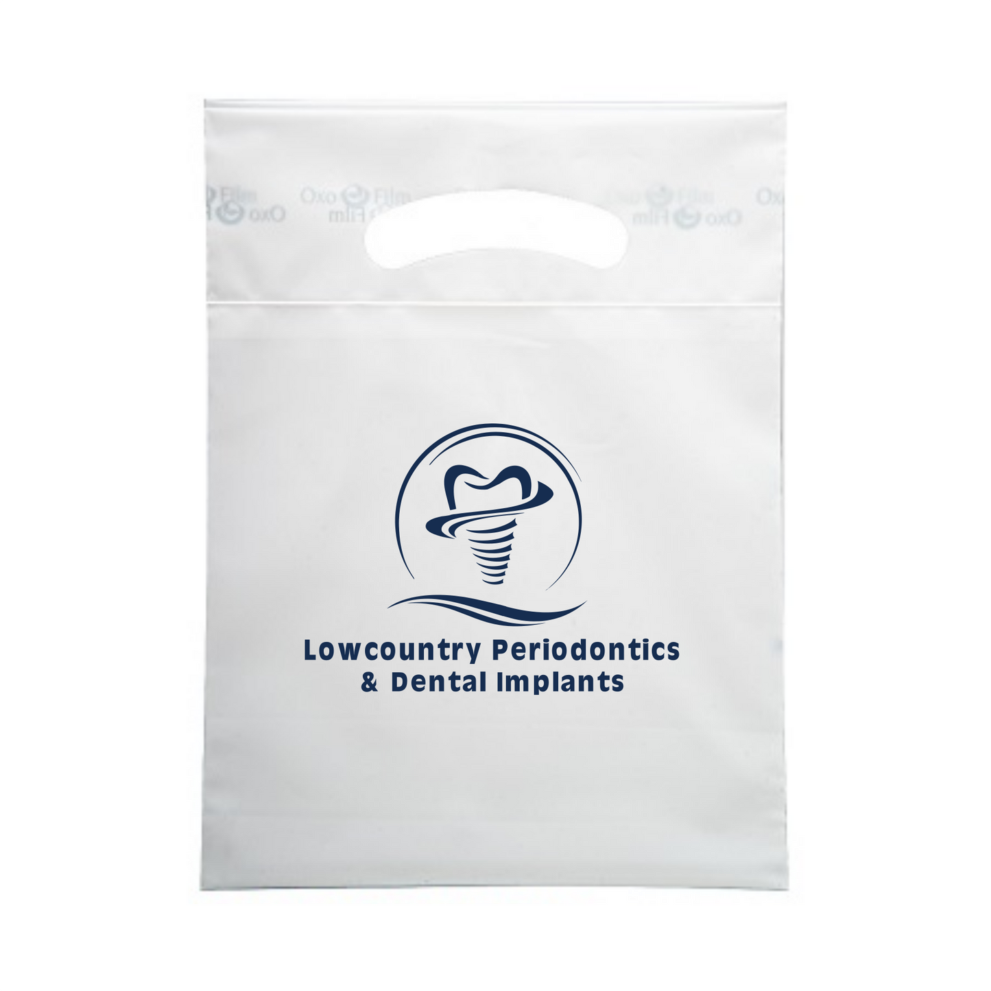 SC Frosted Reusable Die Cut Bag