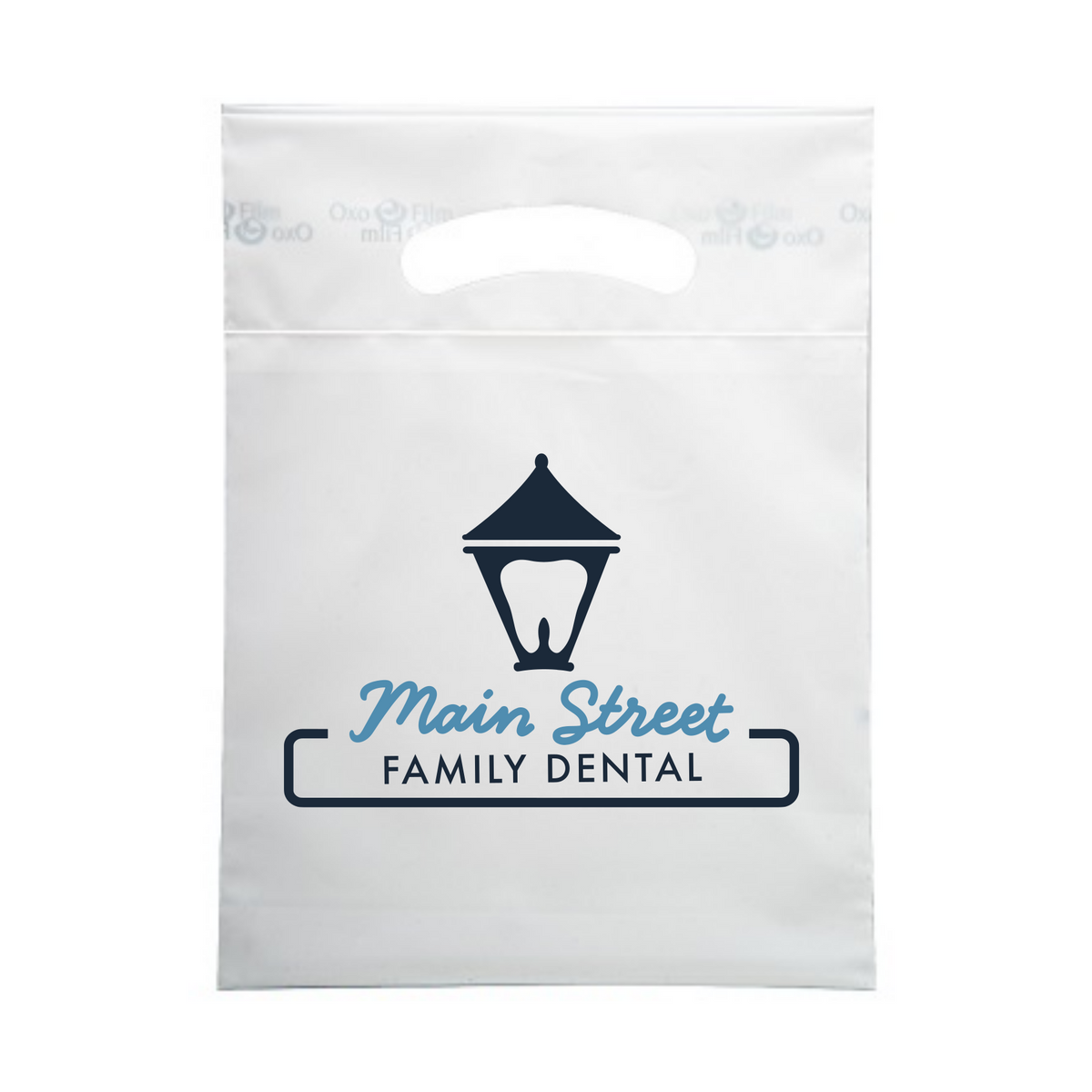 SC Frosted Reusable Die Cut Bag