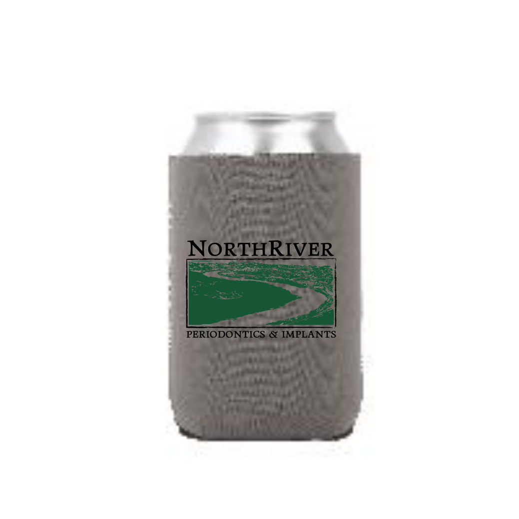 NORTH RIVER PERIO Collapsible Full Color Neoprene Can Cooler