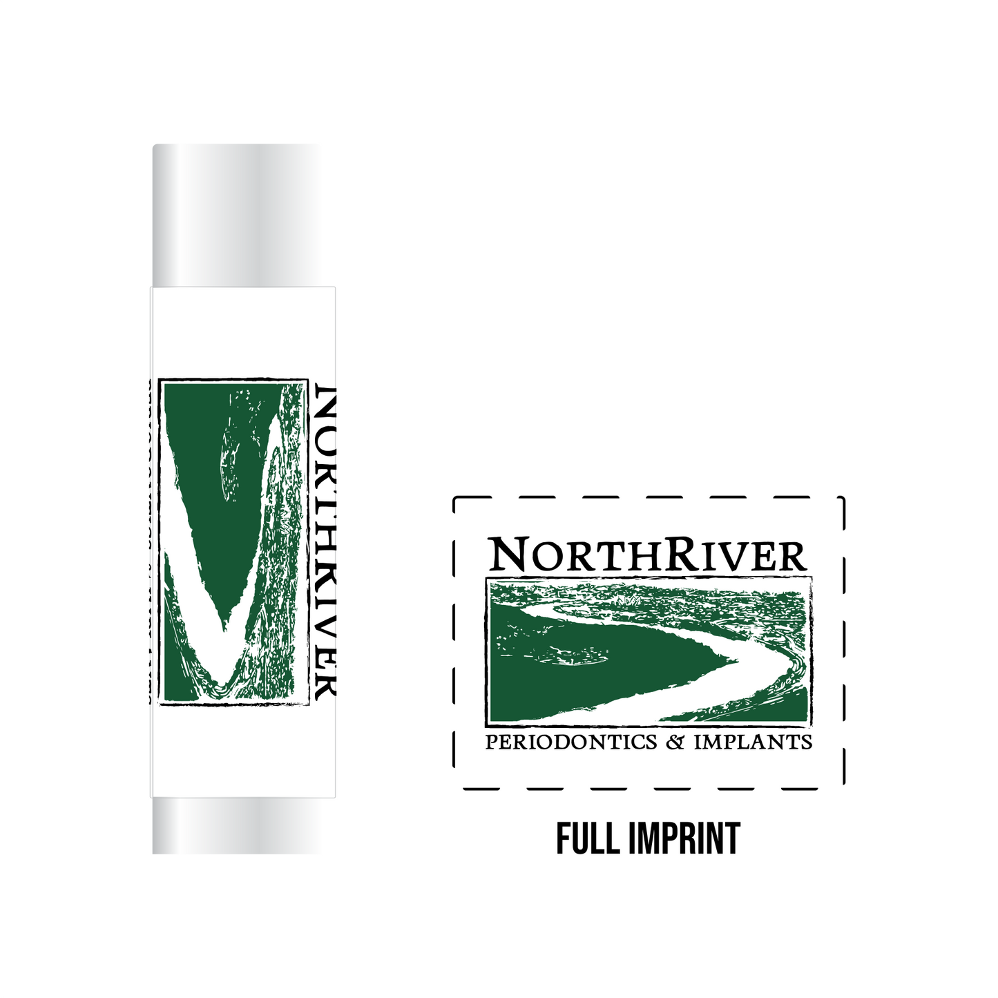 NORTH RIVER PERIO SPF 15 Lip Balm in White Tube