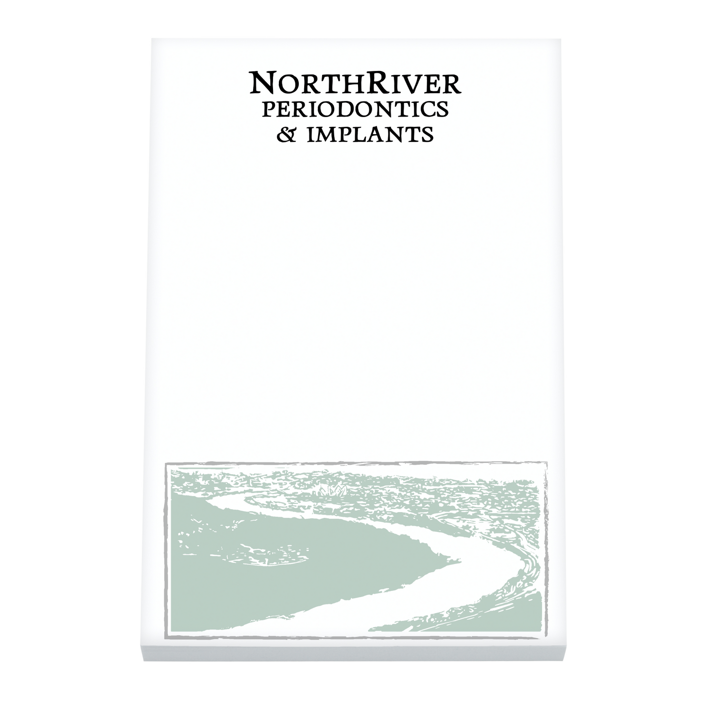 NORTH RIVER PERIO 6" x 9" Scratch Pad, 50 Sheet