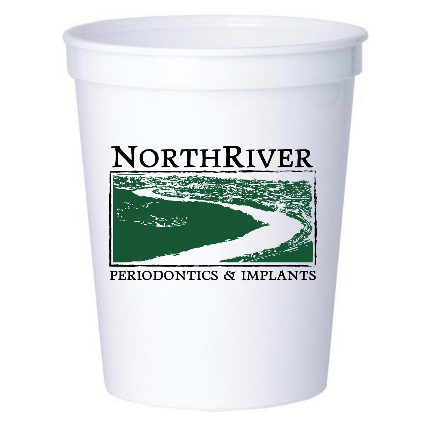 NORTH RIVER PERIO 16 Oz Full Color Stadium Cup