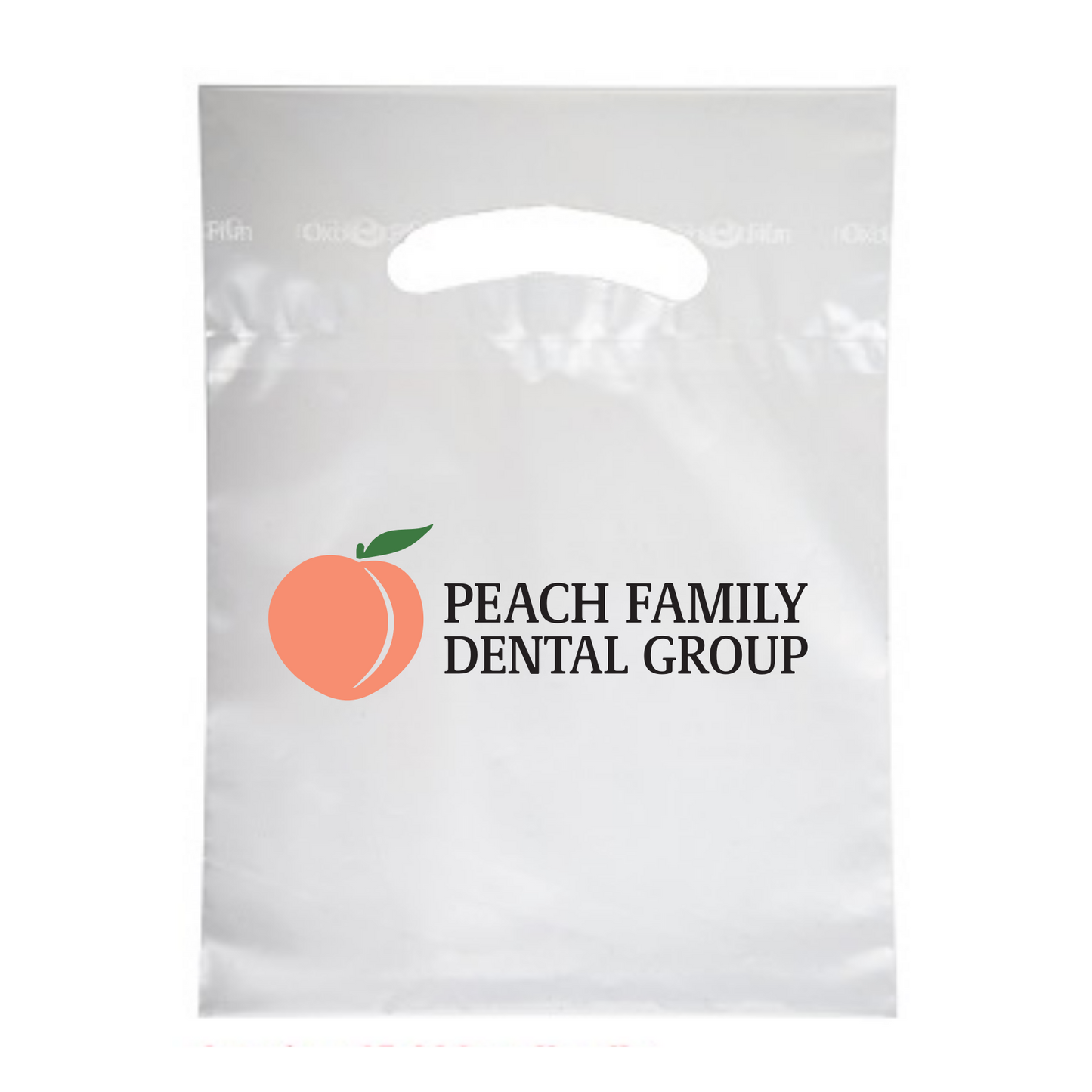 GA Frosted Reusable Die Cut Bag