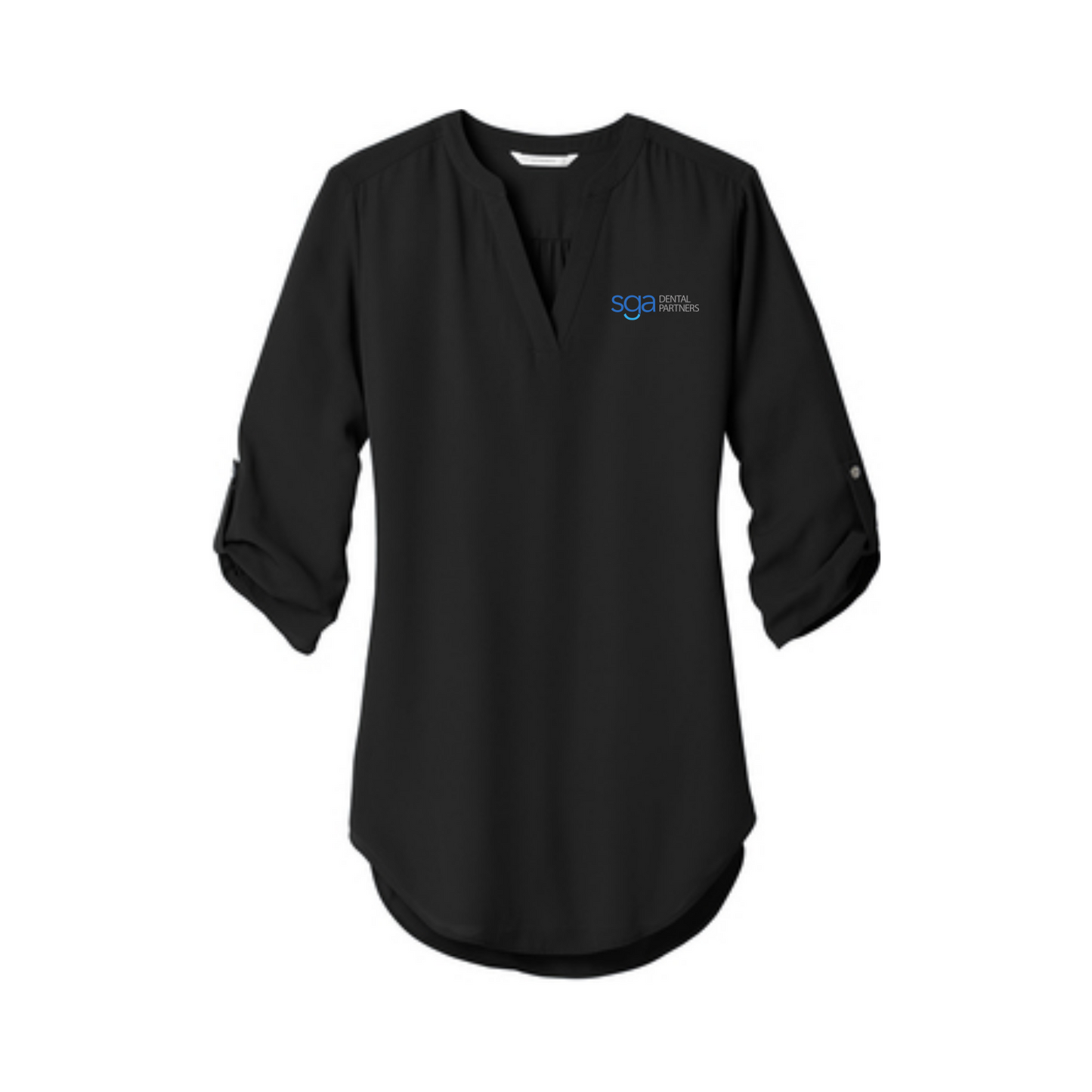 Ladies 3/4 Sleeve Tunic Blouse
