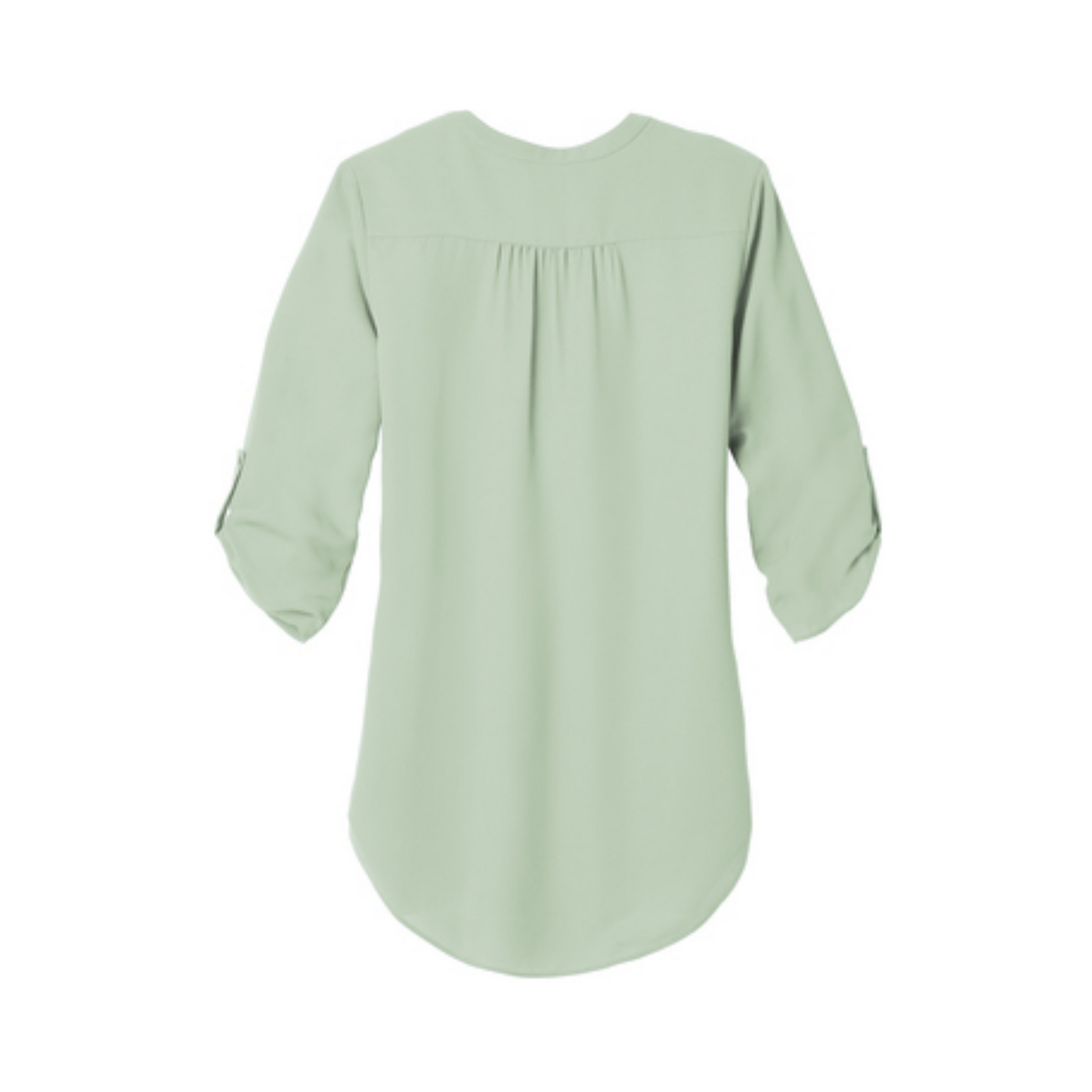 Ladies 3/4 Sleeve Tunic Blouse