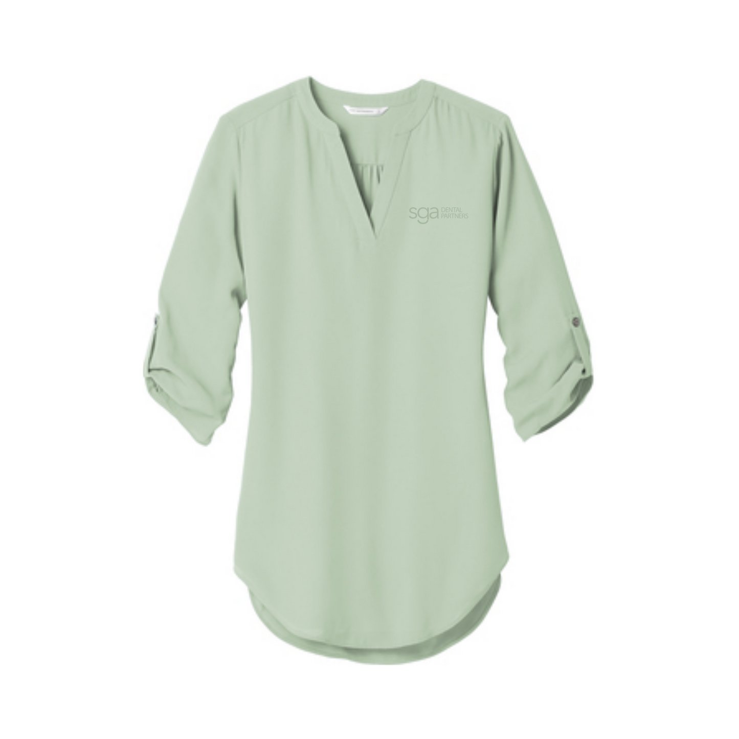 Ladies 3/4 Sleeve Tunic Blouse