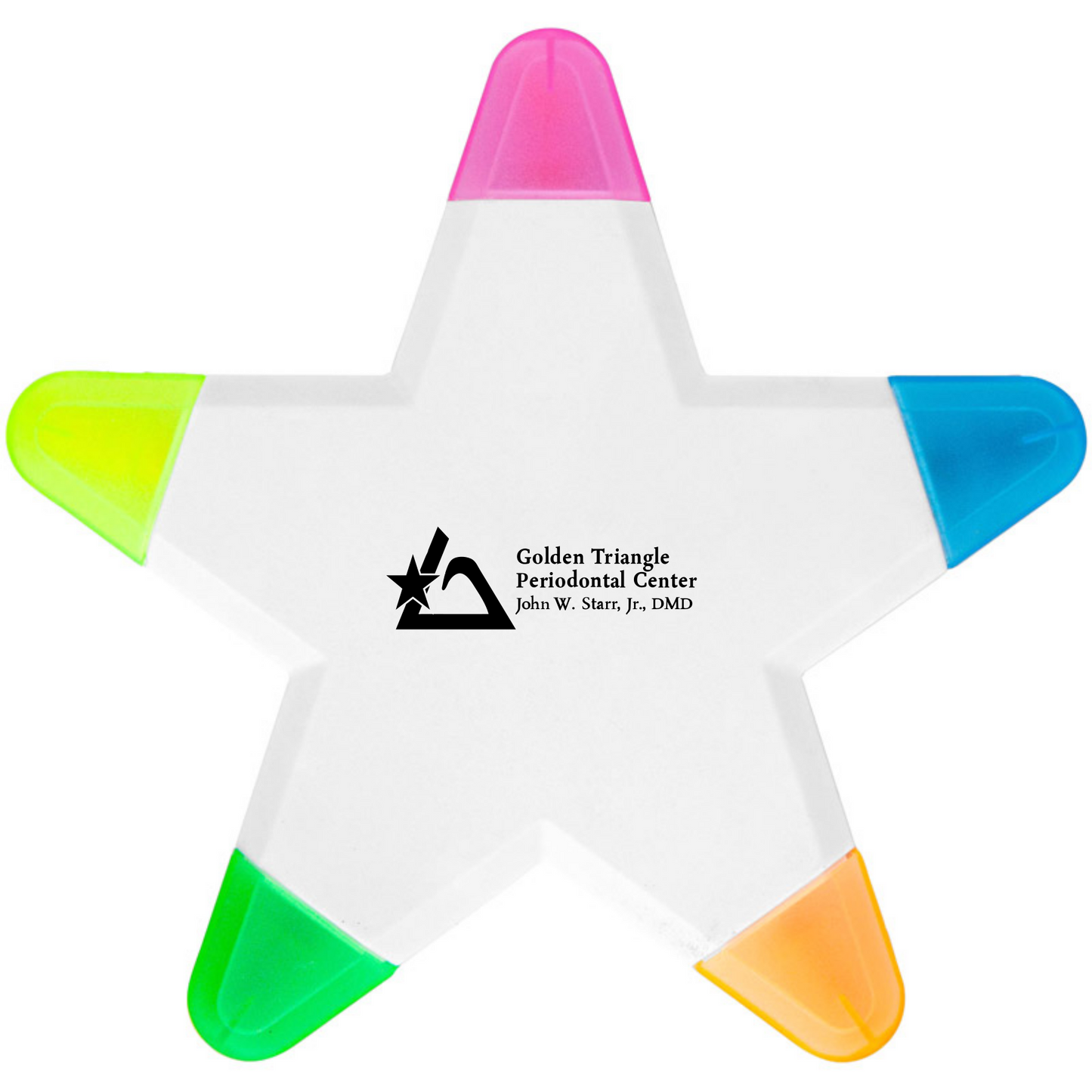 GOLDEN TRIANGLE PERIO Star 5 Color Highlighter