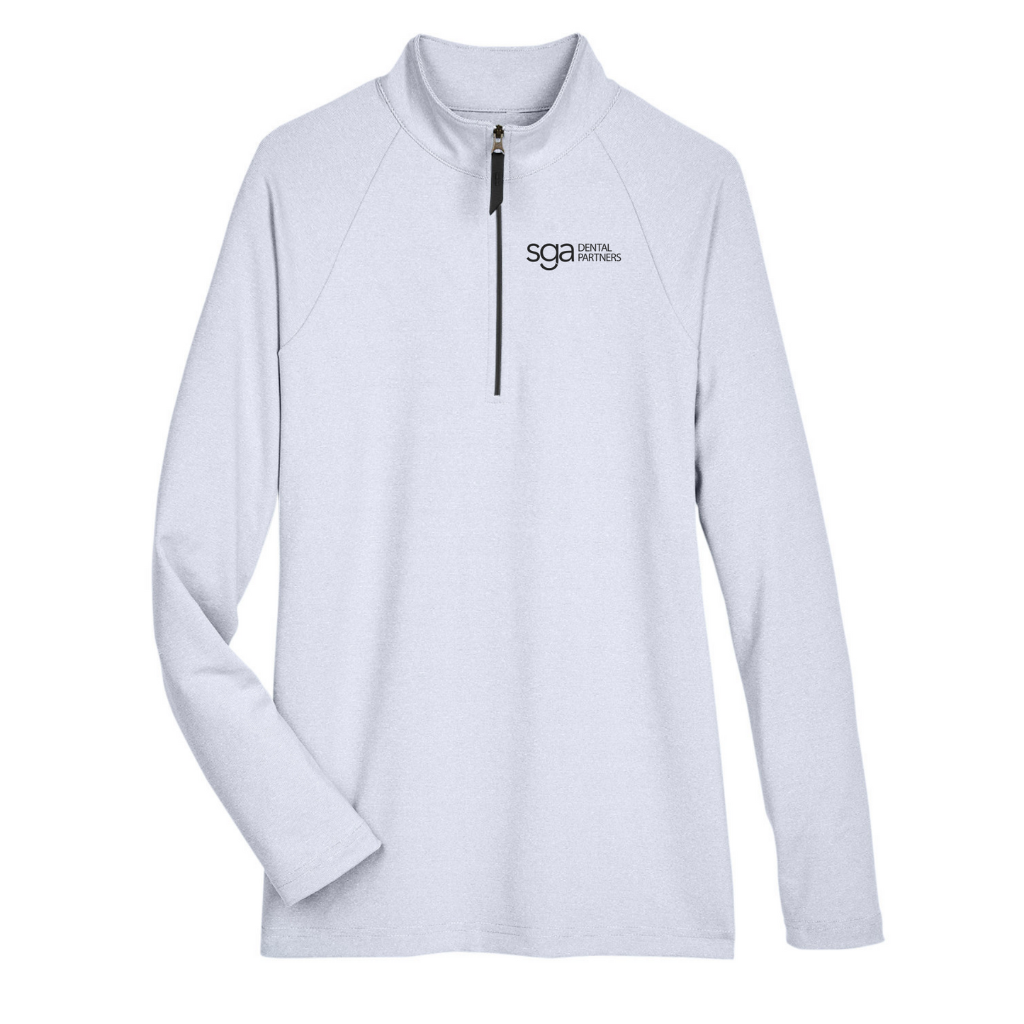 Women's Devon & Jones Peformance Micro-Stripe Quarter-Zip