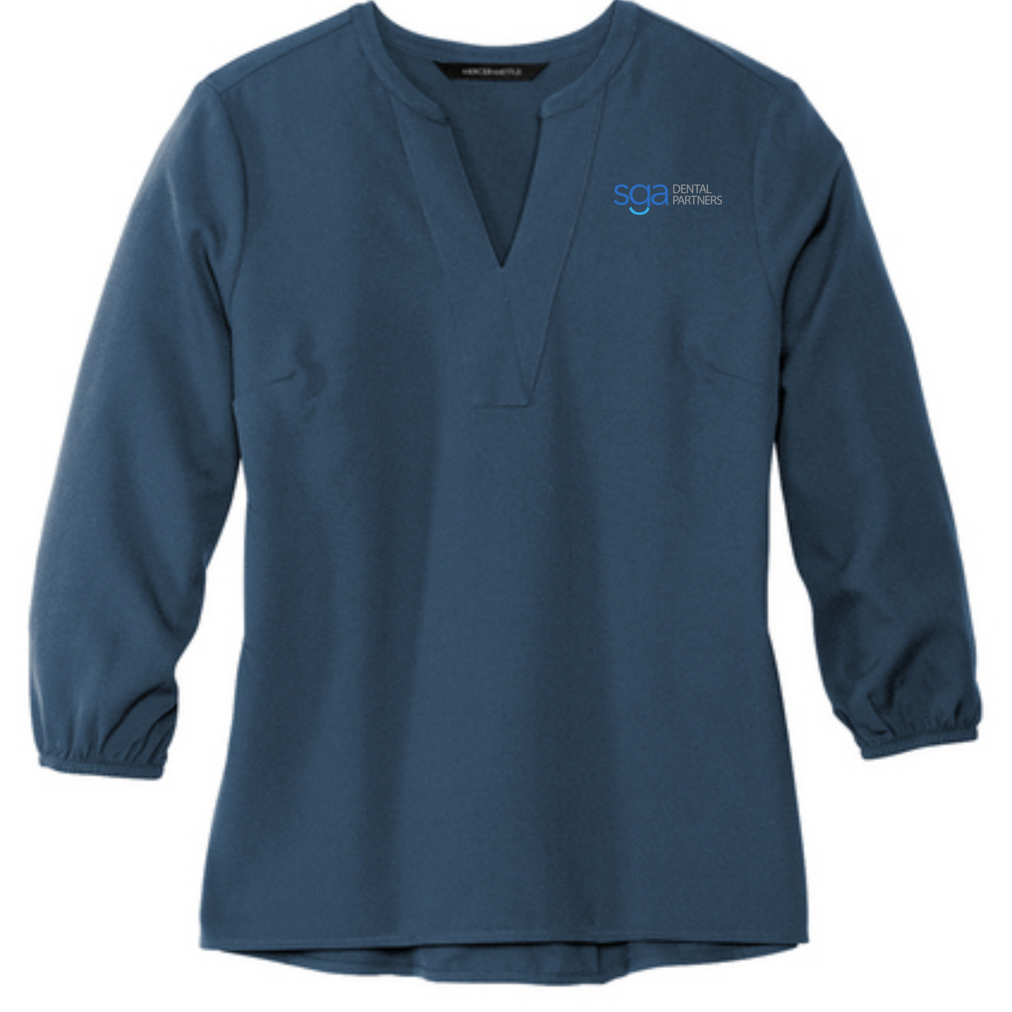 Women's Mercer+Mettle Stretch Crepe 3/4 Sleeve Blouse