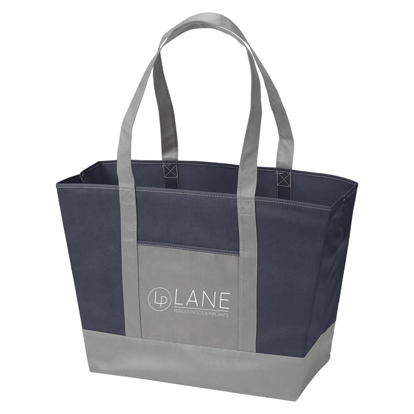 LANE PERIO Lake Powell Non-Woven Nautical Tote Bag