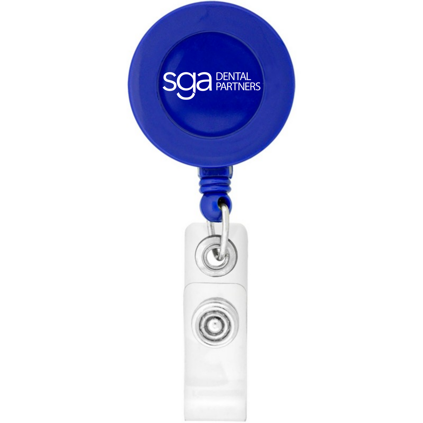 SGA Round Retractable Badge Holder