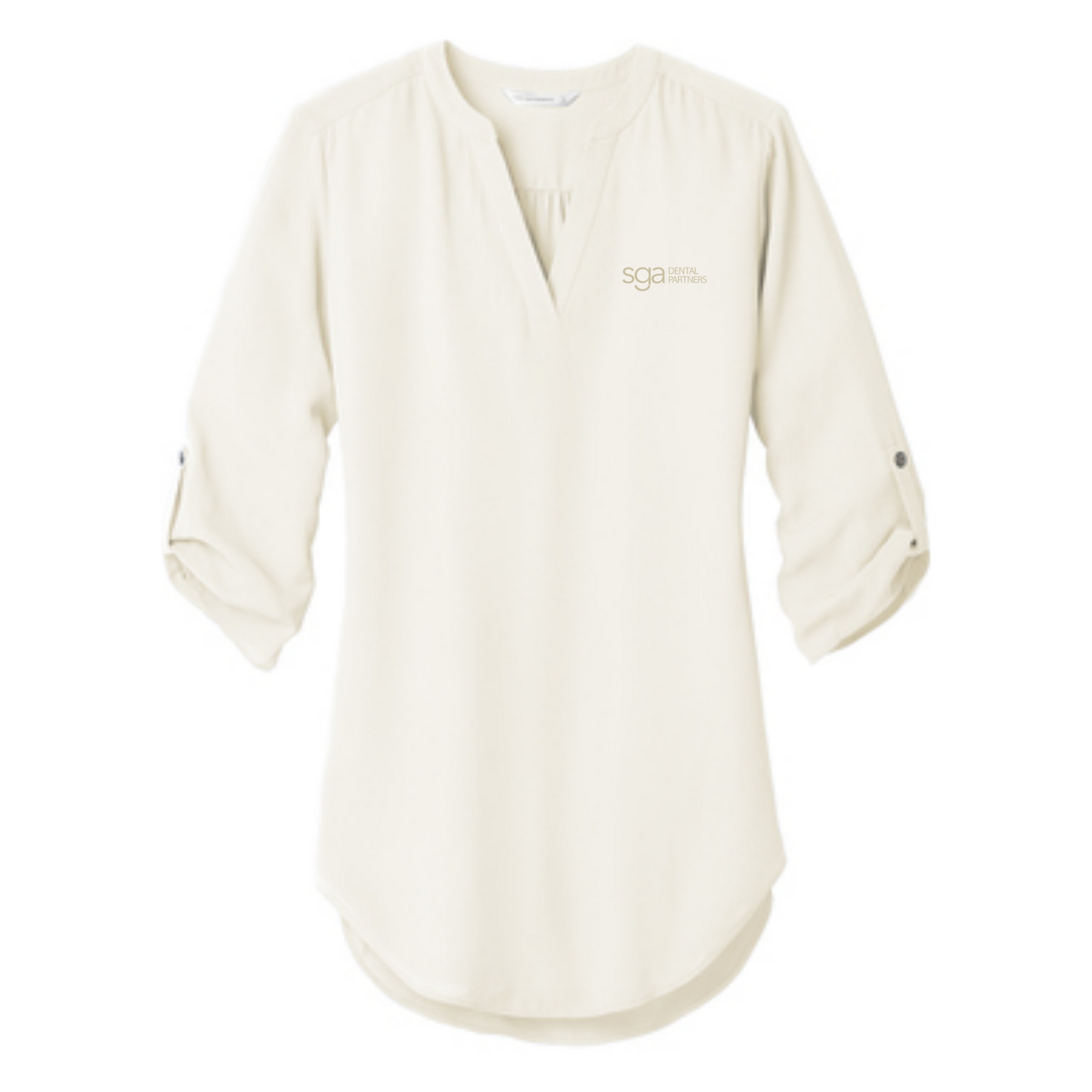 Ladies 3/4 Sleeve Tunic Blouse