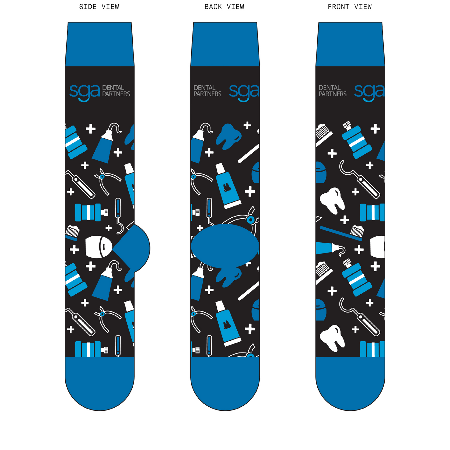 SGA Custom Crew Socks