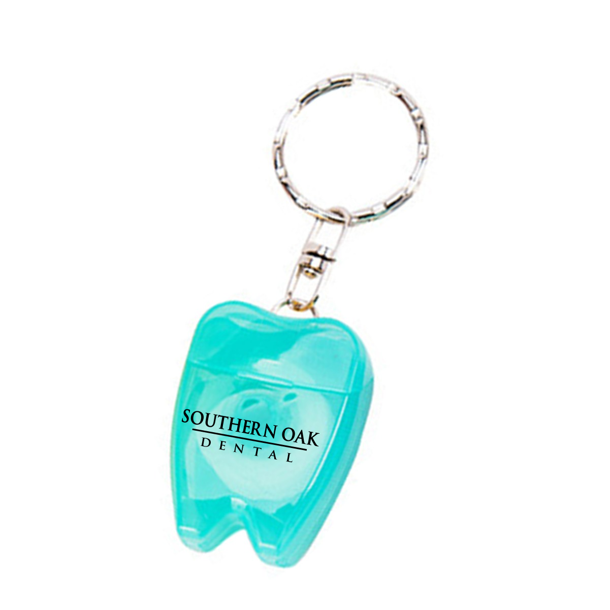SC Tooth Shaped Floss Keychain