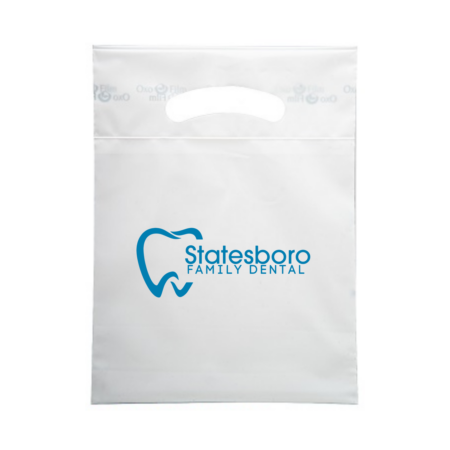 GA Frosted Reusable Die Cut Bag