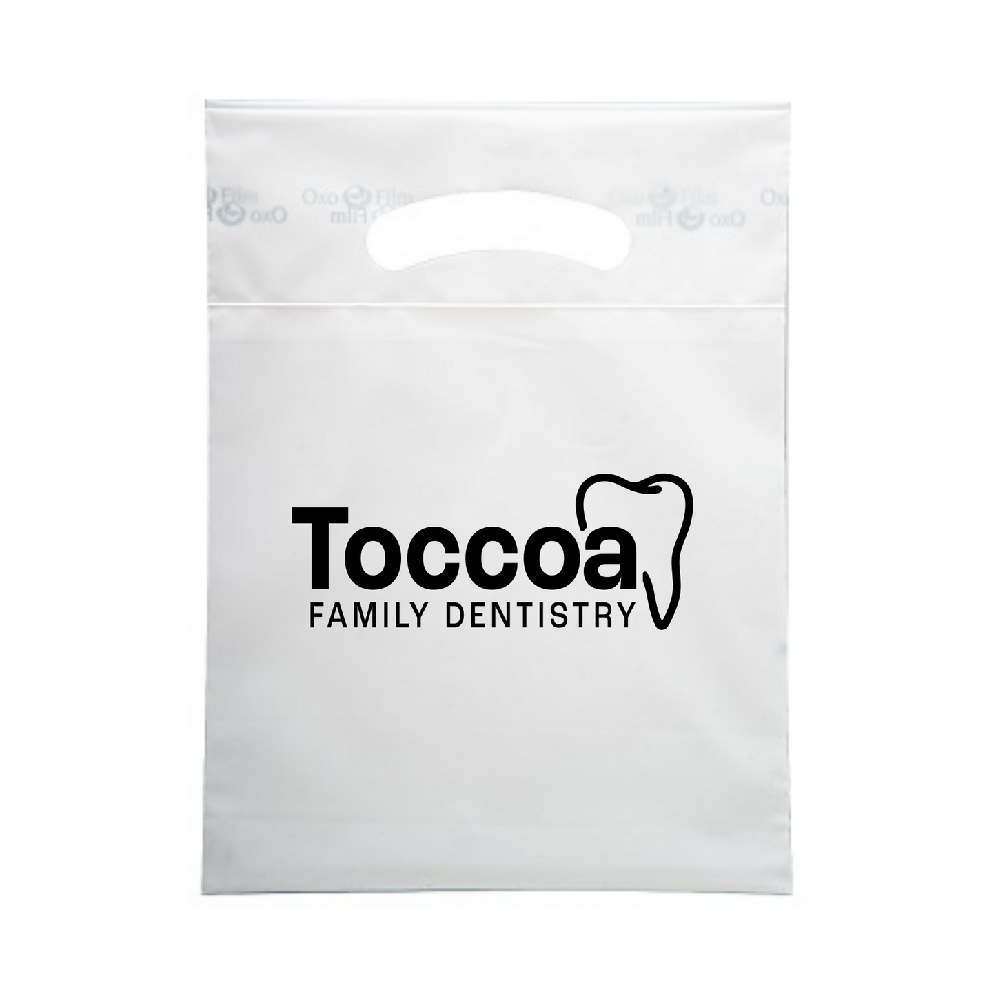 GA Frosted Reusable Die Cut Bag