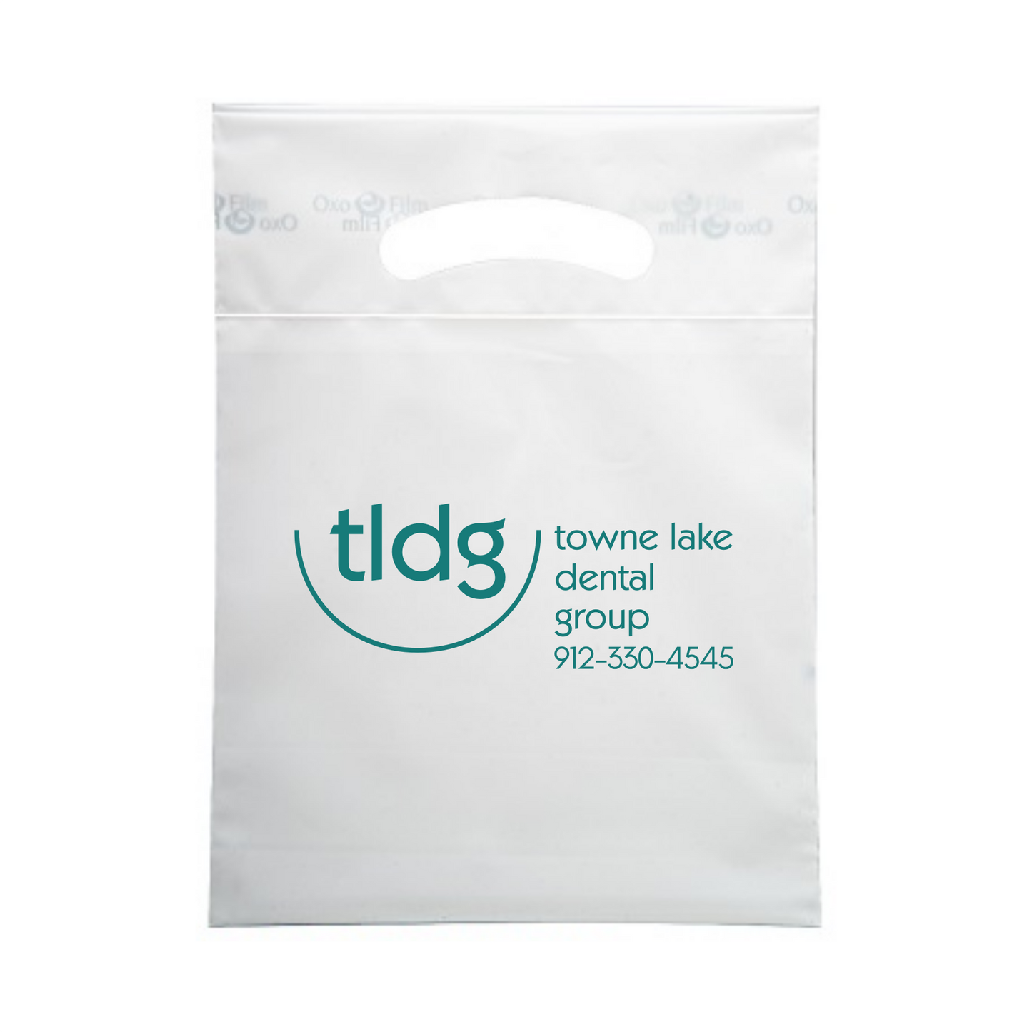 GA Frosted Reusable Die Cut Bag