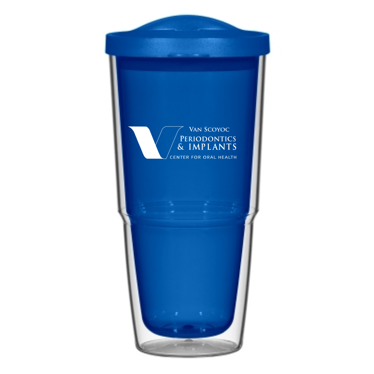 VAN SCOYOC 24 Oz Biggie Tumbler with Lid
