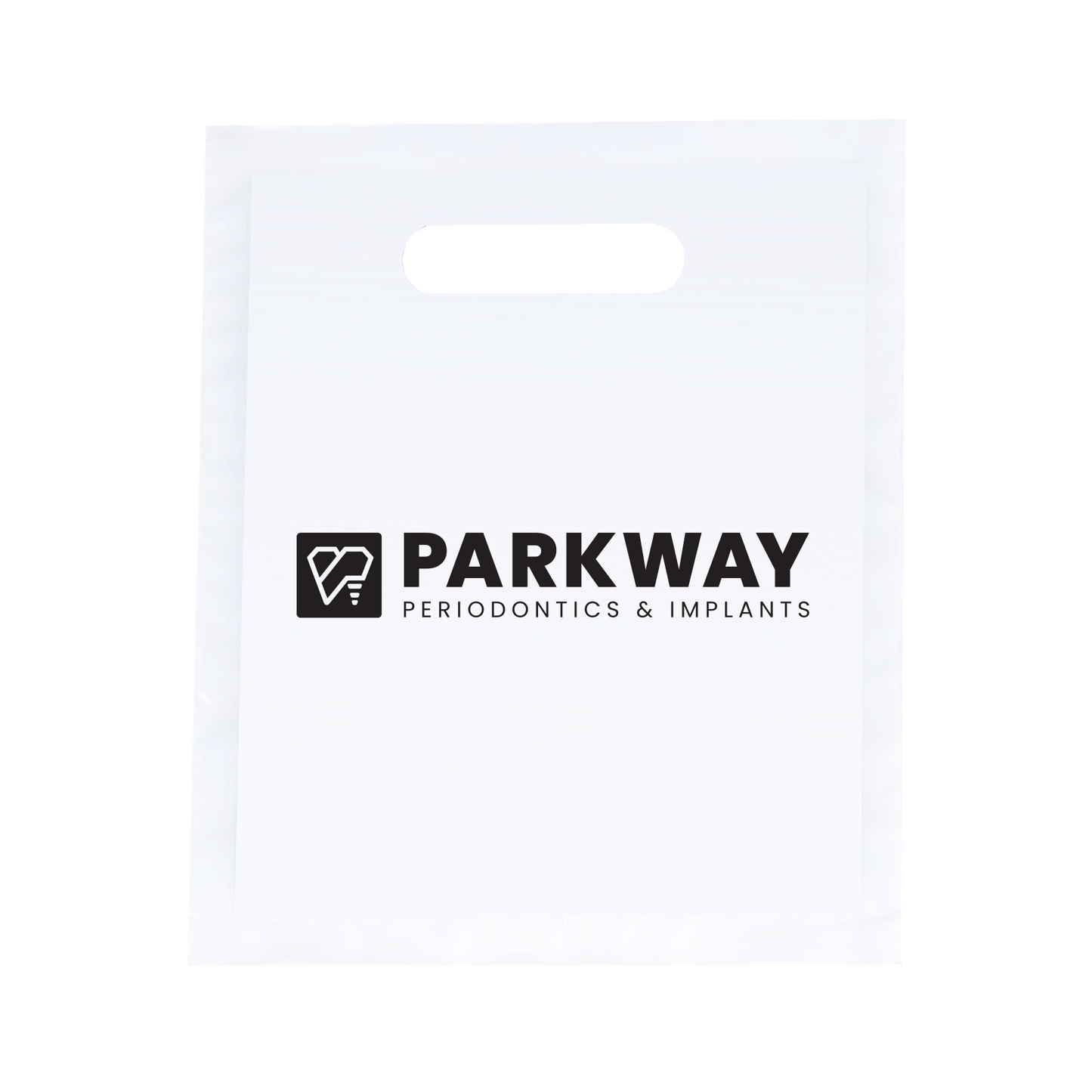 PARKWAY PERIO 7.5"W x 9"H Full Color Die Cut Bag