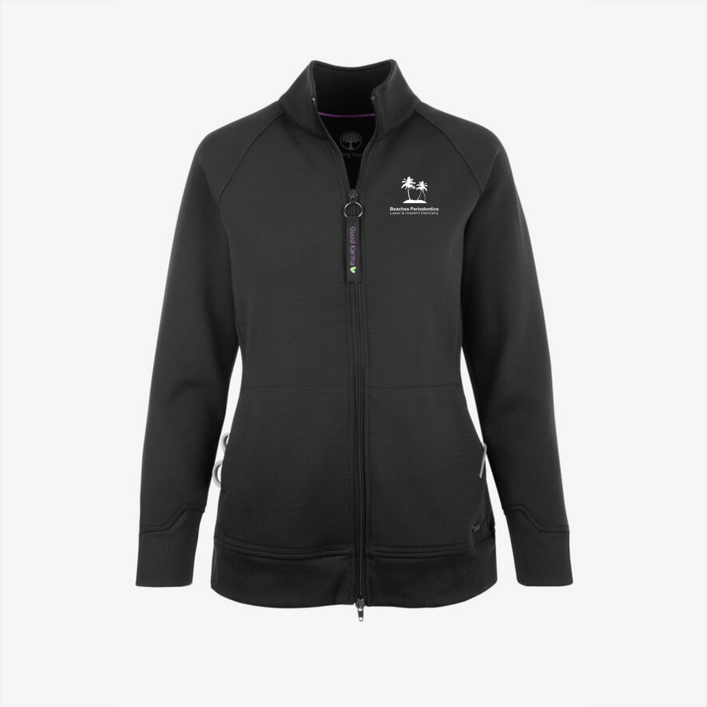 BEACHES PERIO Healing Hands Women's Karma Scrub Jacket