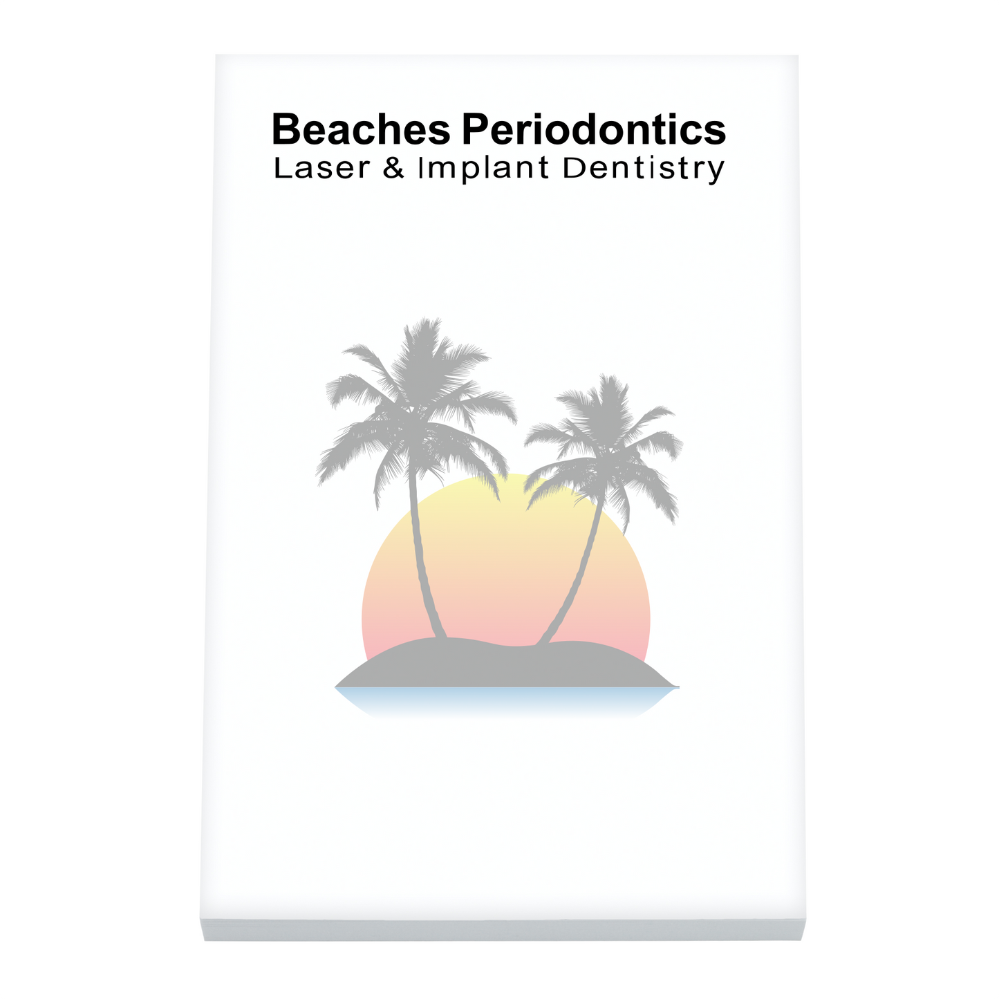 BEACHES PERIO 6" x 9" Scratch Pad, 50 Sheet