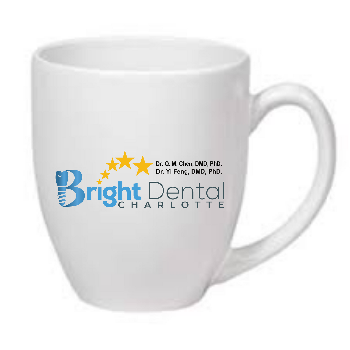 NC 14 Oz Ceramic Bistro Mug