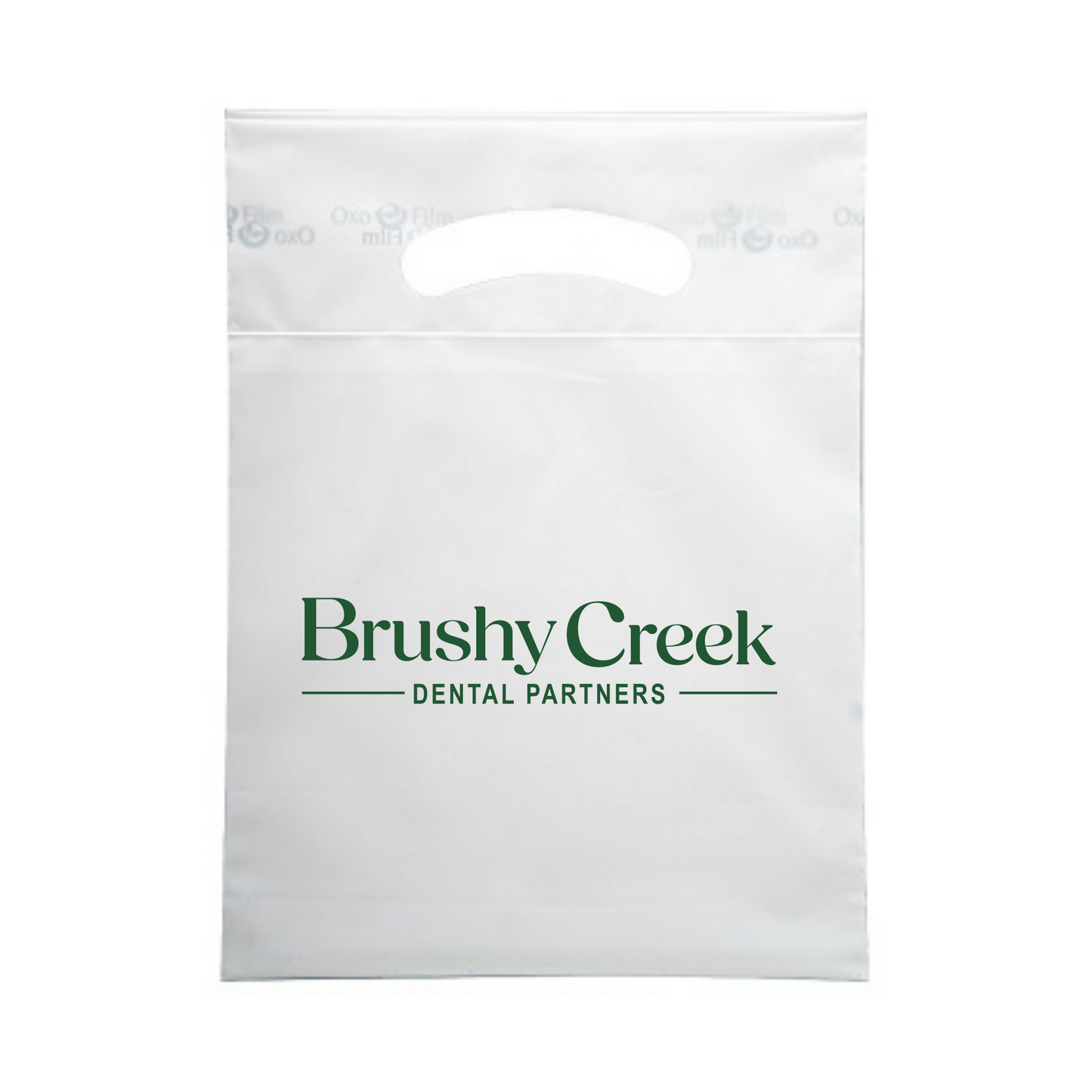 SC Frosted Reusable Die Cut Bag