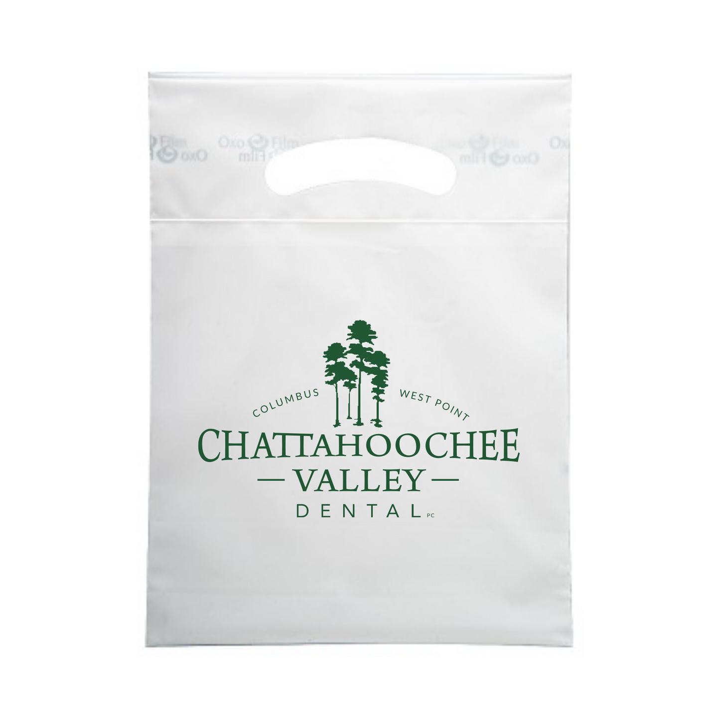 GA Frosted Reusable Die Cut Bag