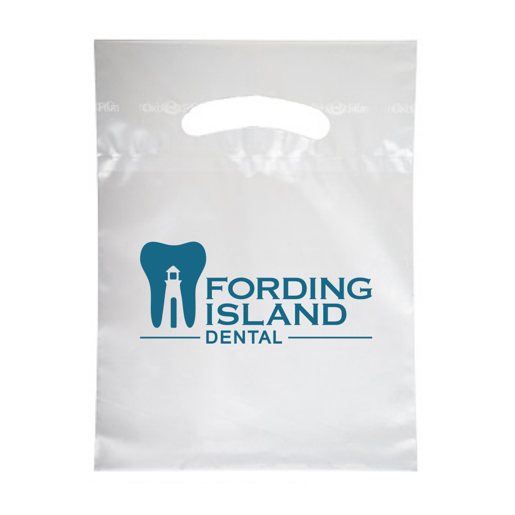 SC Frosted Reusable Die Cut Bag