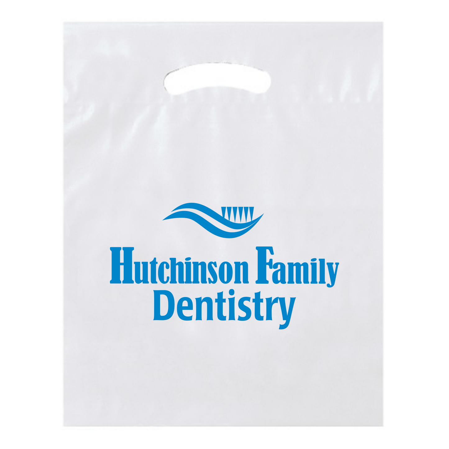 SC Frosted Reusable Die Cut Bag