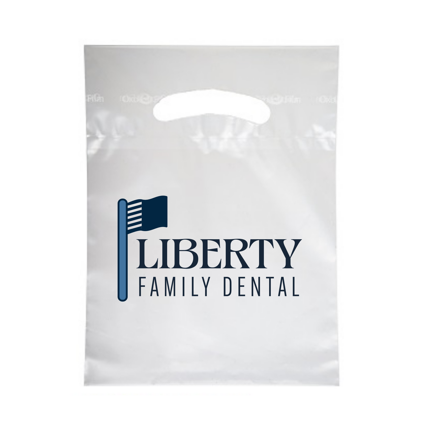 GA Frosted Reusable Die Cut Bag