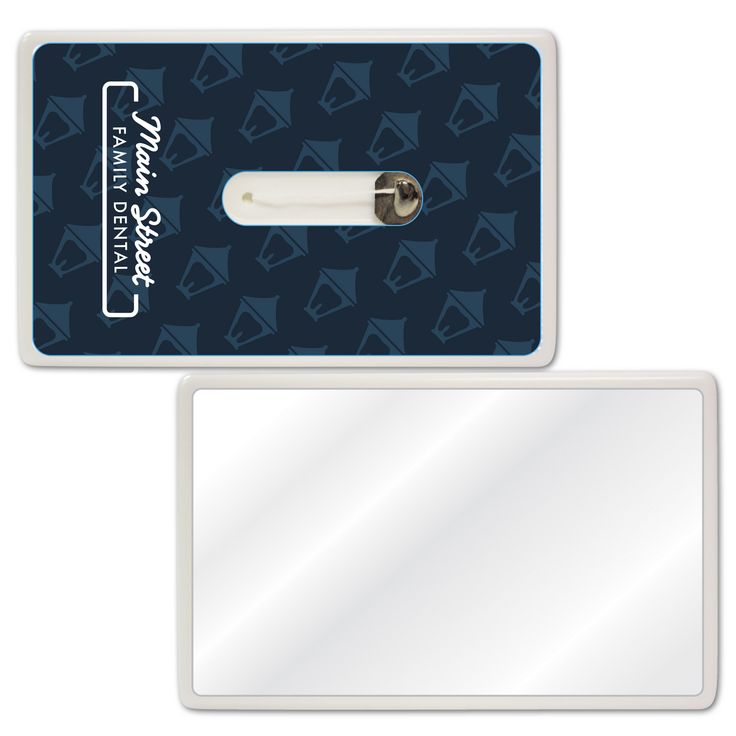 SC Credit Card Dental Floss With Mirror