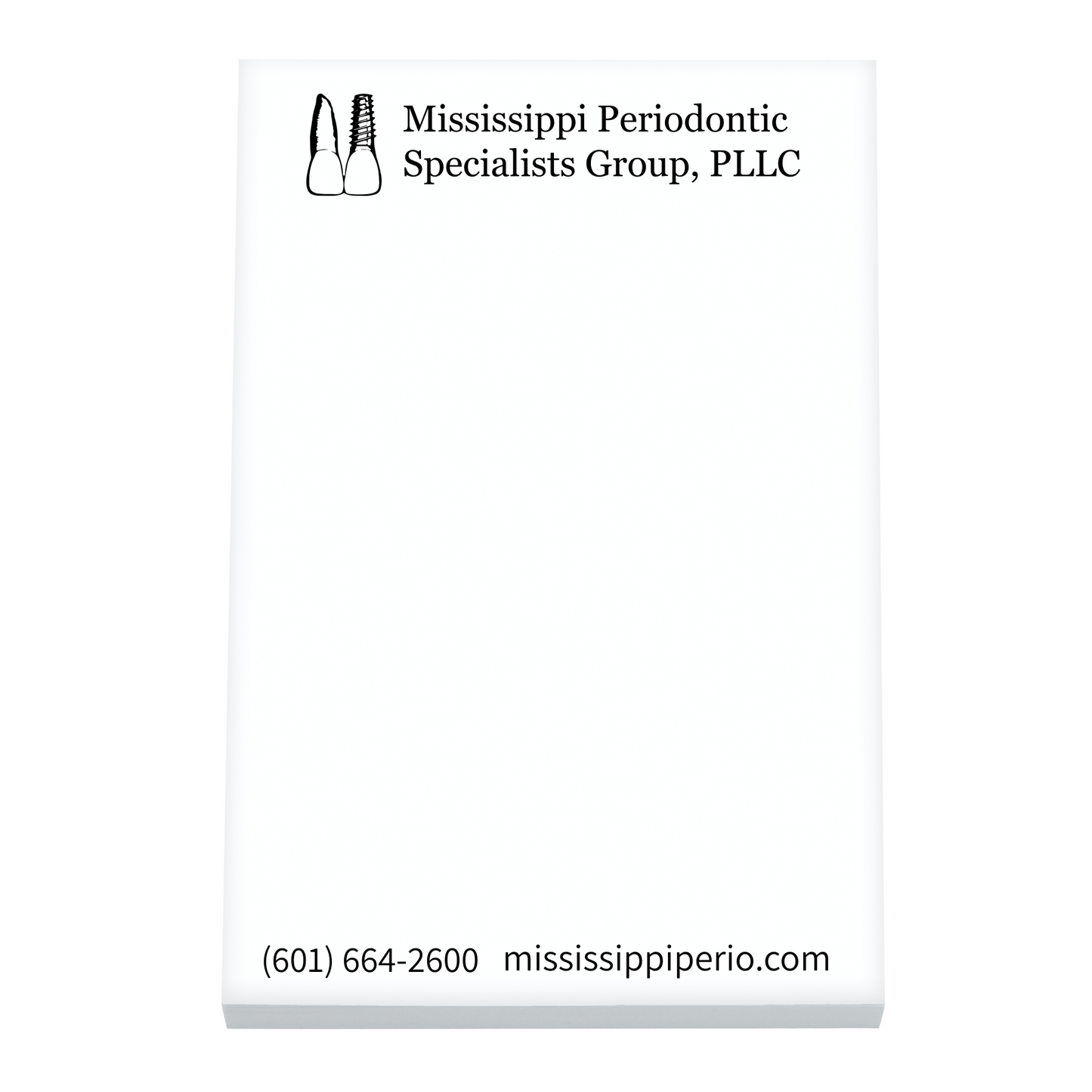 MS PERIO 6" x 9" Scratch Pad, 50 Sheet