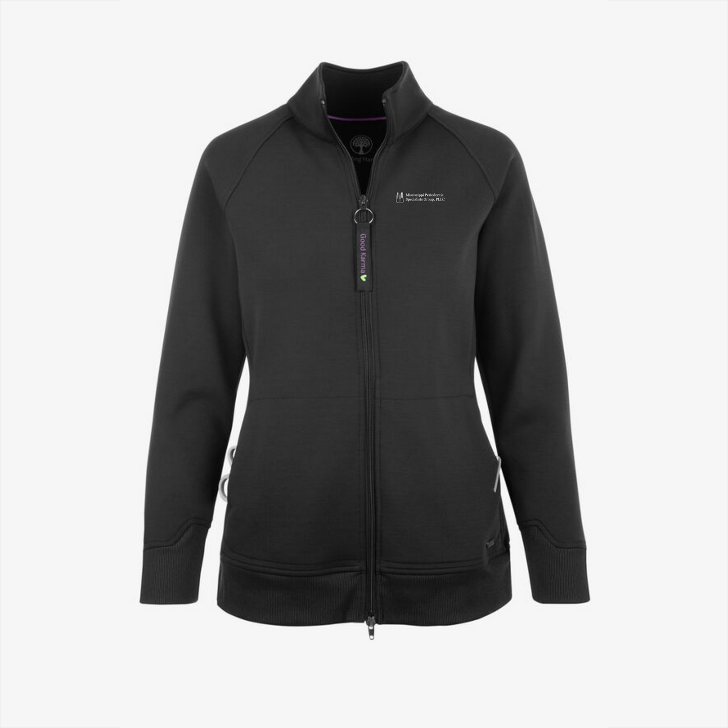 MS PERIO Healing Hands Women's Karma Scrub Jacket