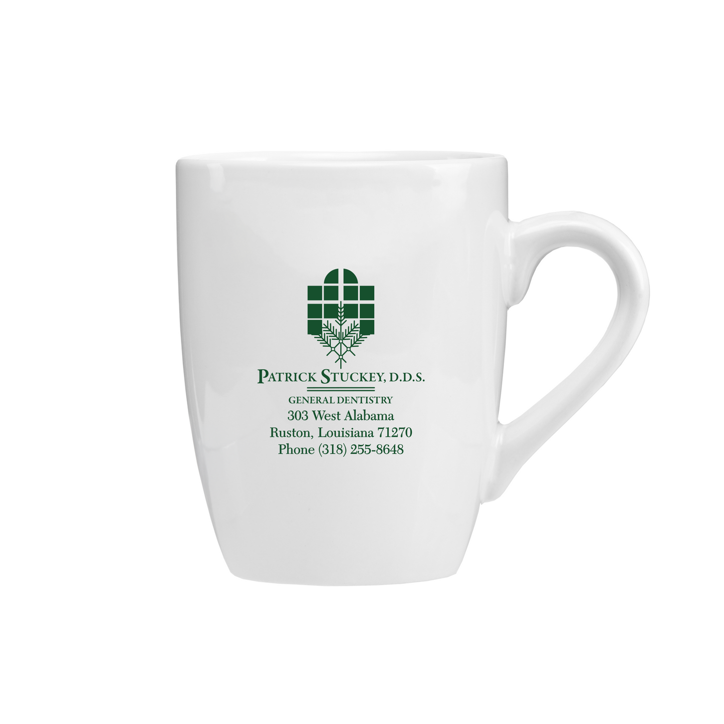 LA 14 Oz Ceramic Bistro Mug