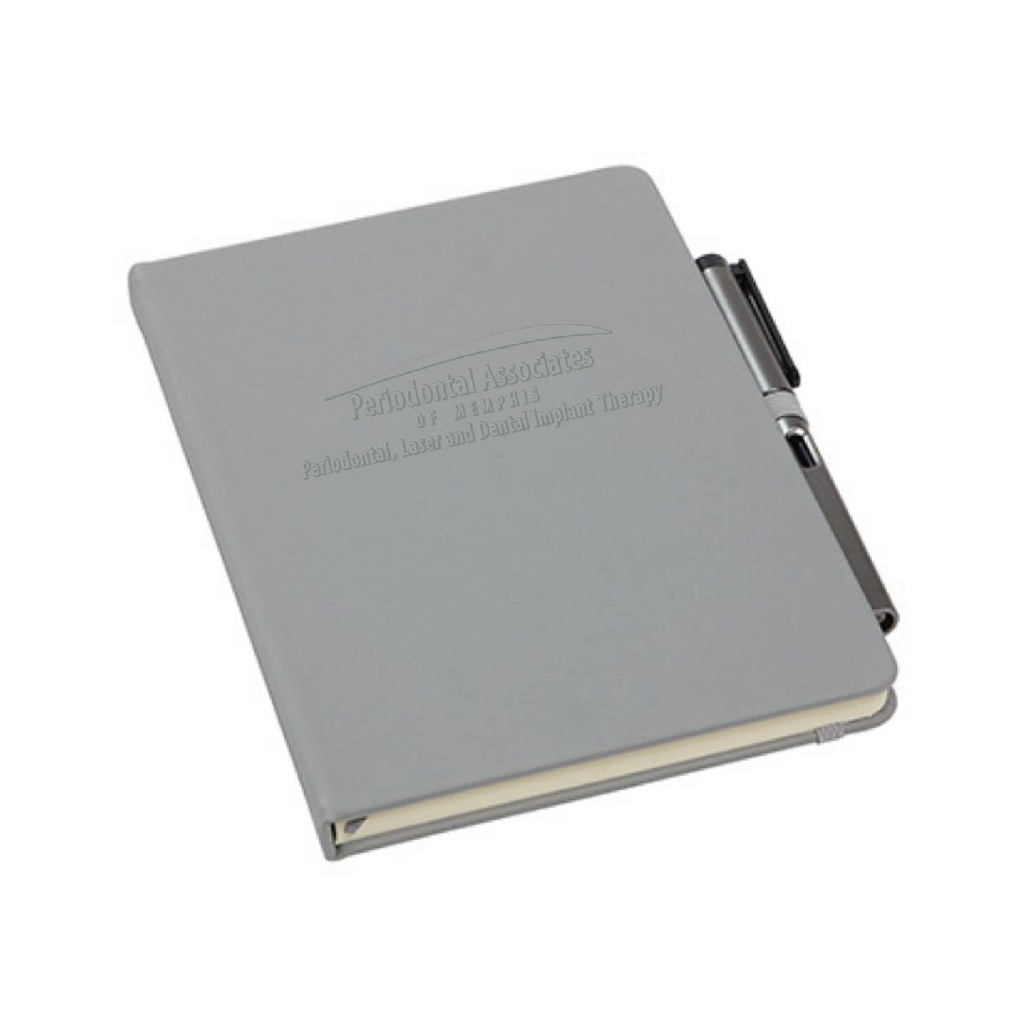 PERIO MEMPHIS Soft Touch Journal with Matching Color Gel Pen