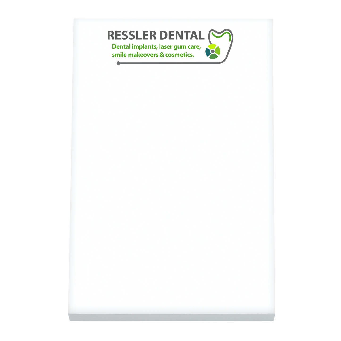 RESSLER DENTAL 6" x 9" Scratch Pad, 50 Sheet