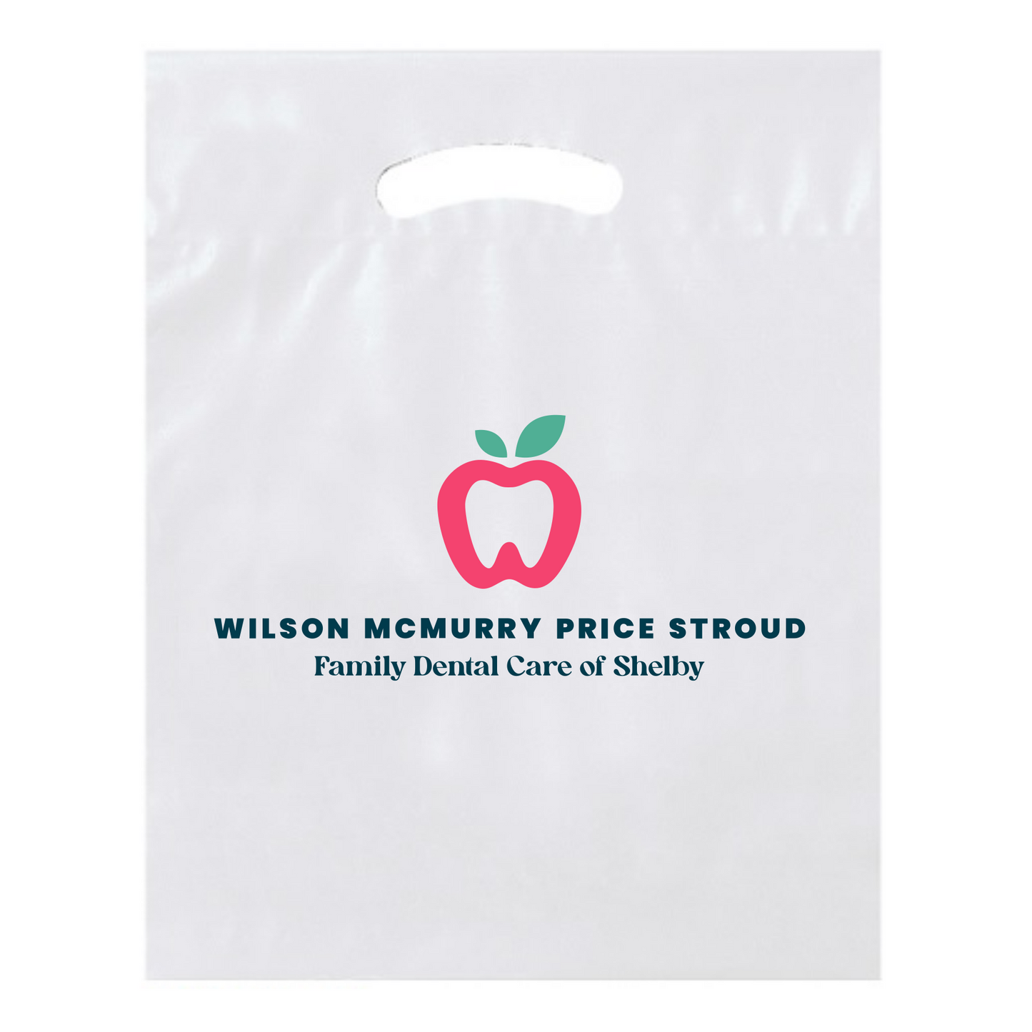 NC Frosted Reusable Die Cut Bag