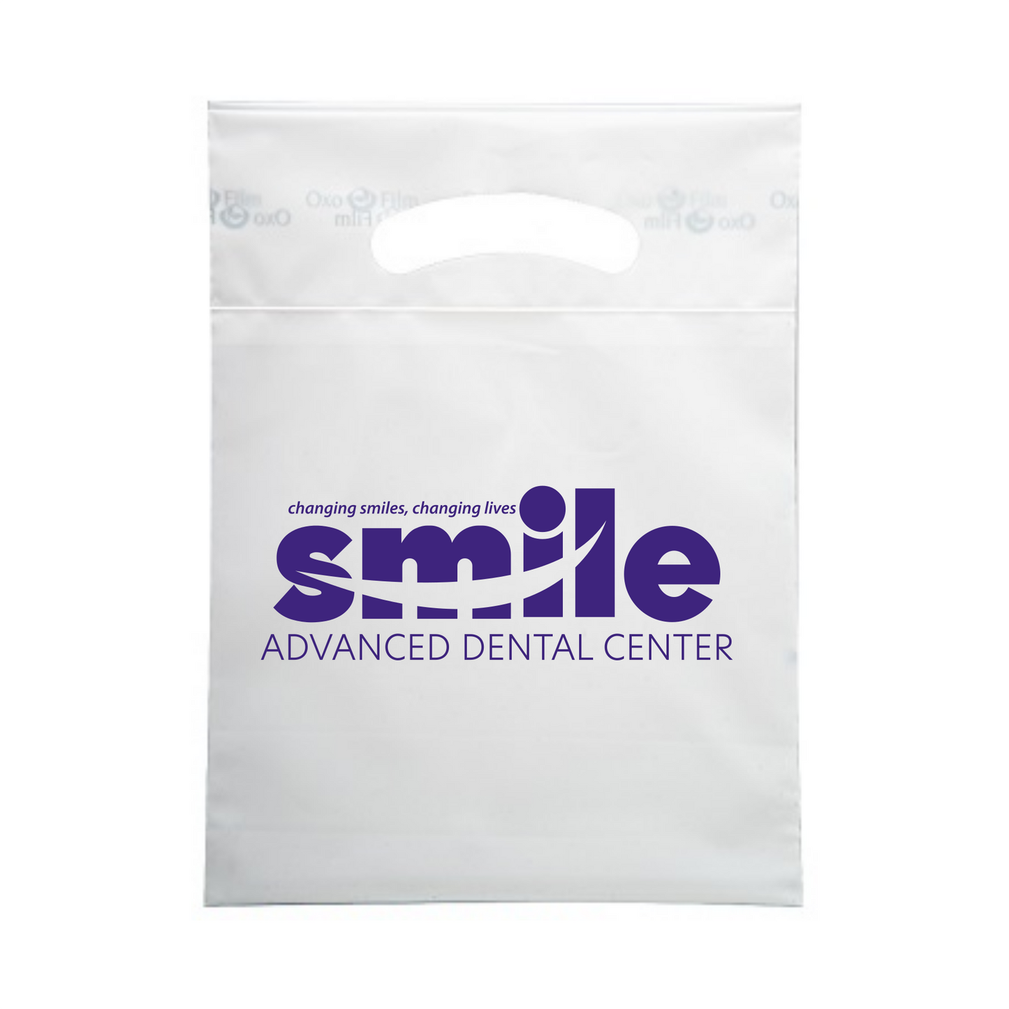 SC Frosted Reusable Die Cut Bag