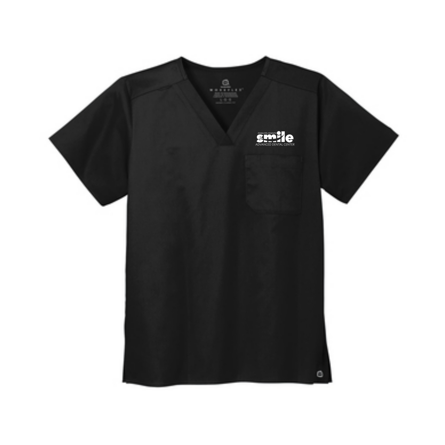 SC WonderWink® Unisex WorkFlex™ Chest Pocket V-Neck Top
