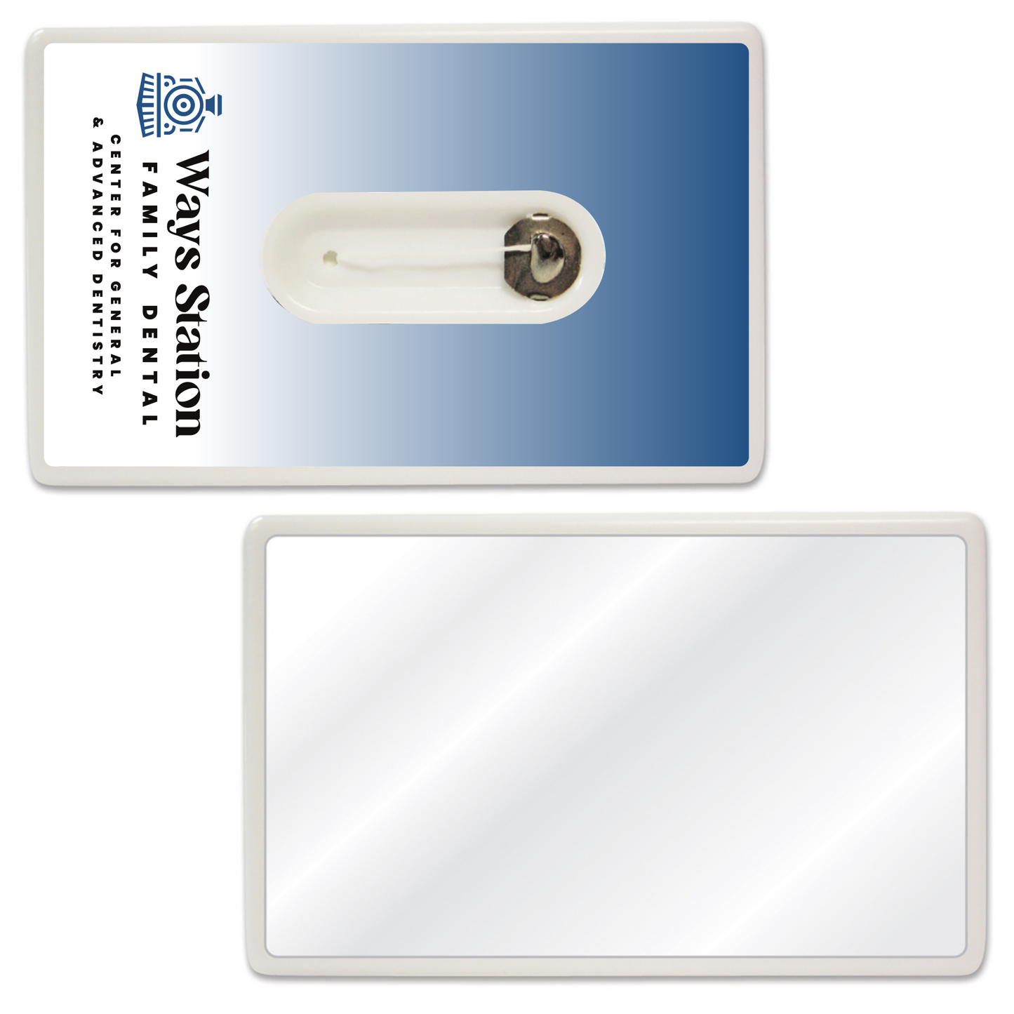 GA Credit Card Dental Floss With Mirror