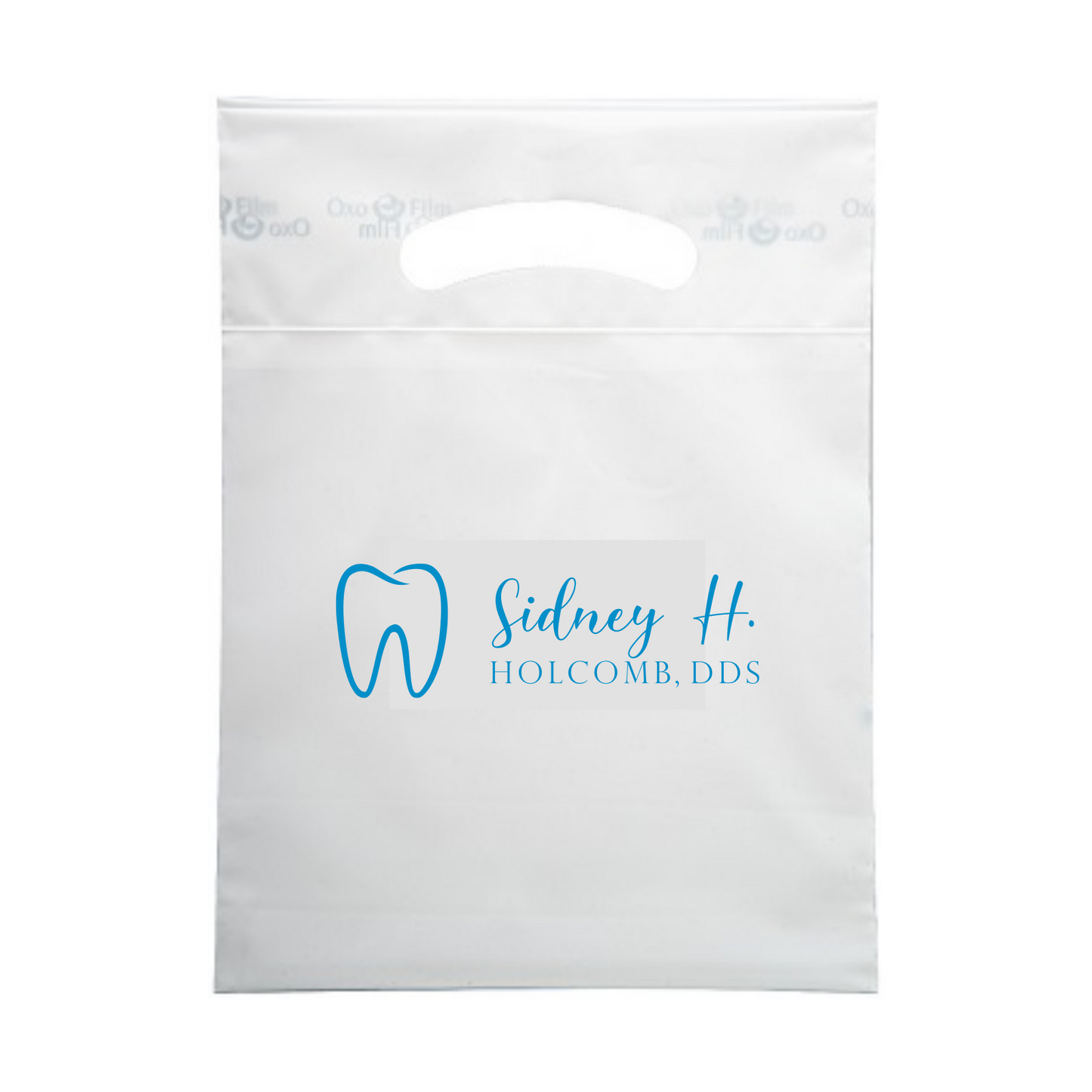 GA Frosted Reusable Die Cut Bag