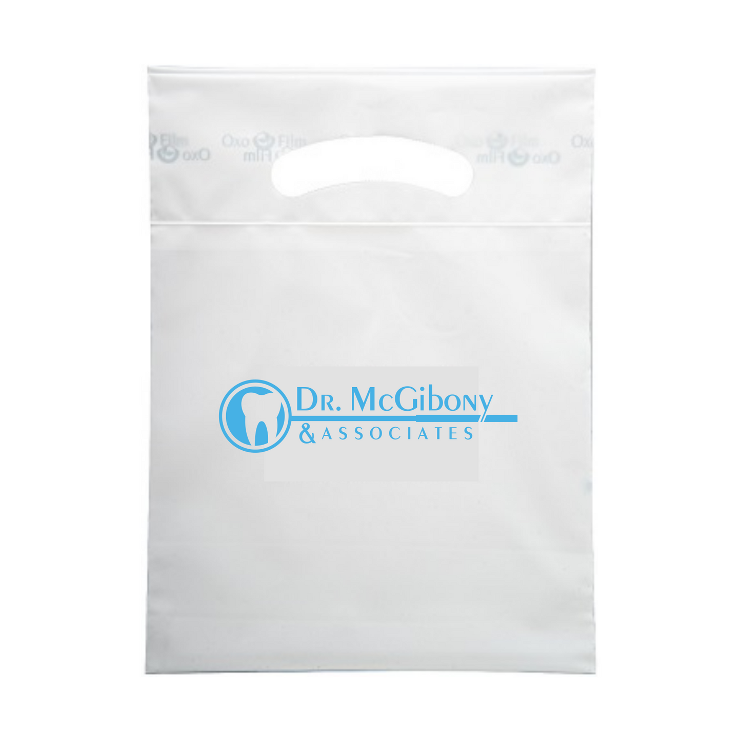GA Frosted Reusable Die Cut Bag